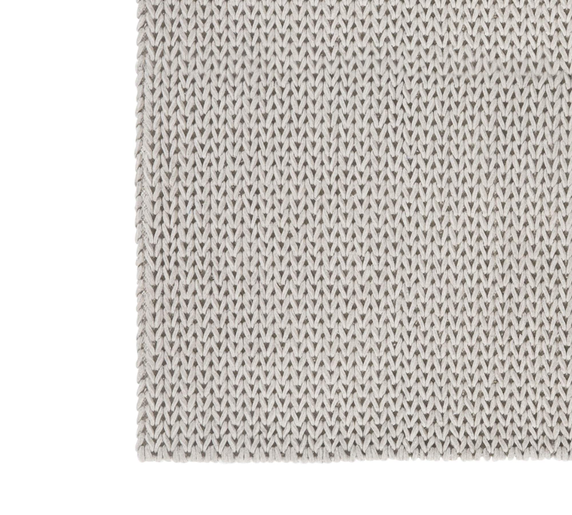 Teppich Wollfilz Grau 120 x 170 cm