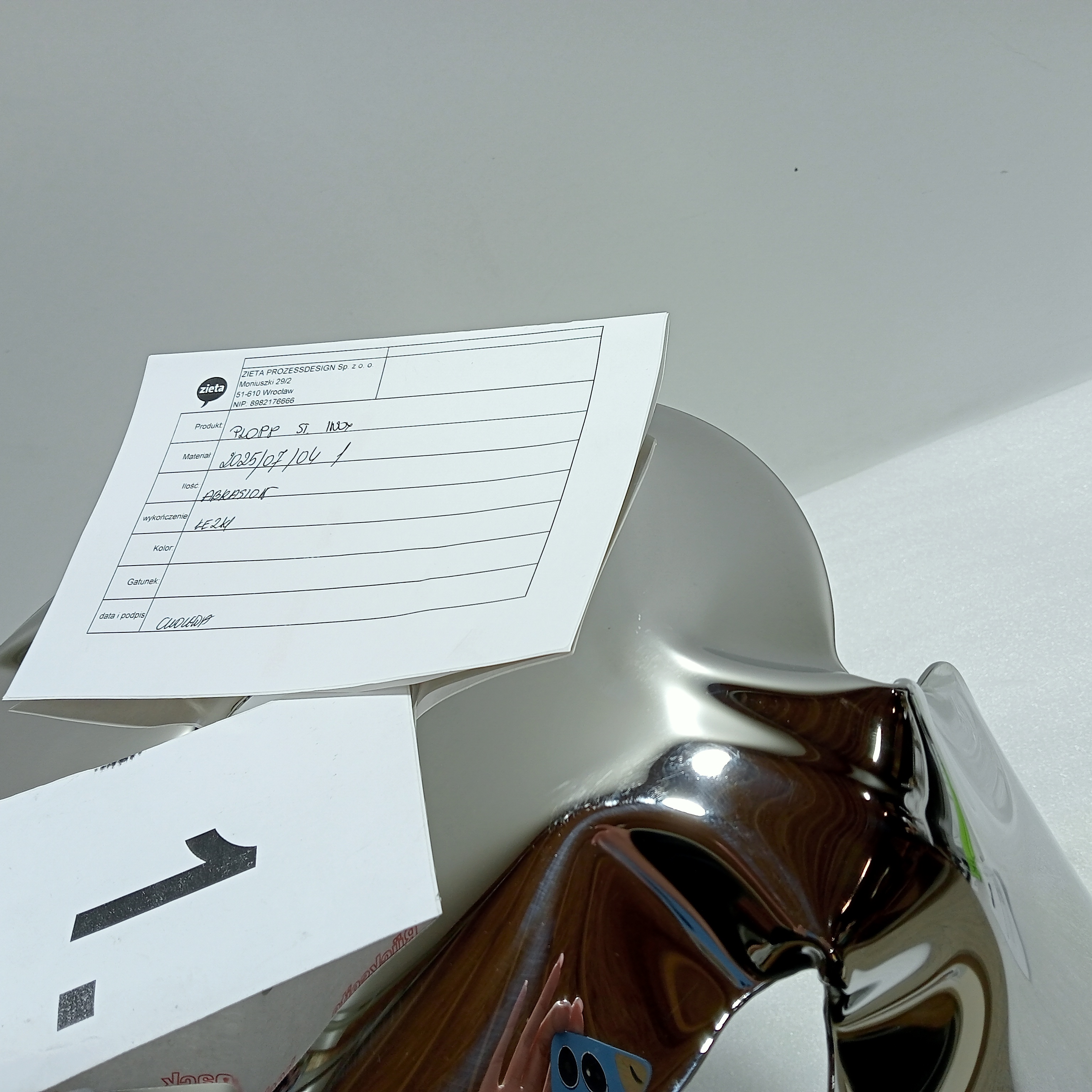 Plopp Standard Sgabello Acciaio Inox