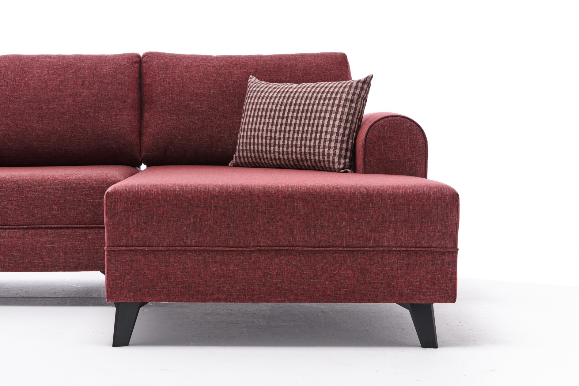 Belen Schlafsofa 4-Sitzer Rot