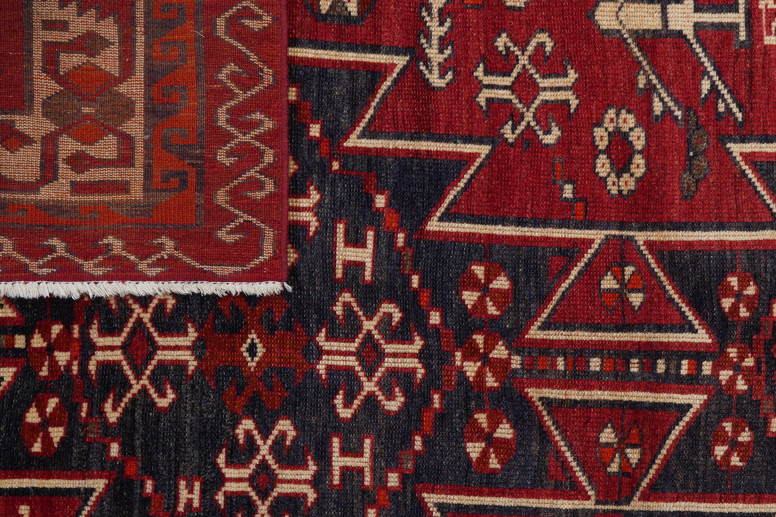 Heritage Varshan Carpet Wool Red