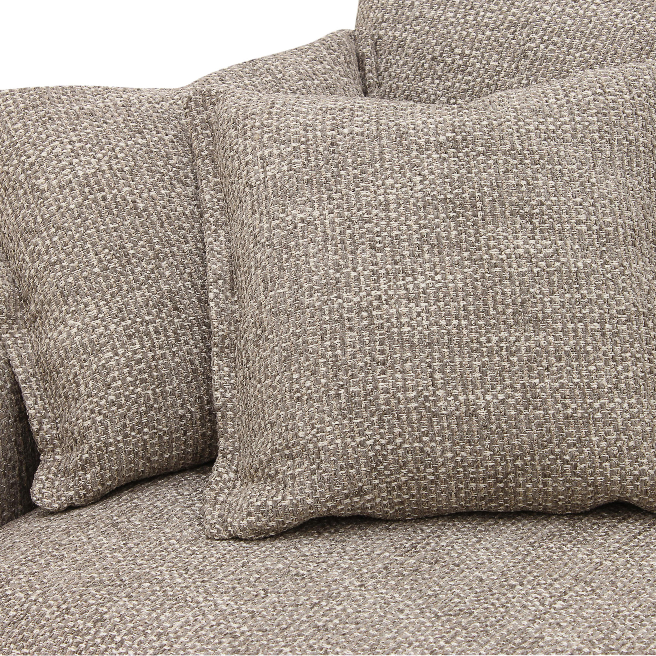  Ecksofa Harper 3-Sitzer Rechts Hellbraun