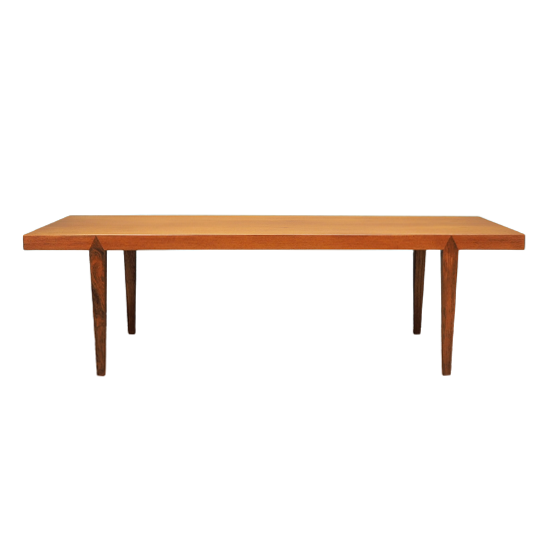 Panca Legno di teak Legno Marrone Anni '70