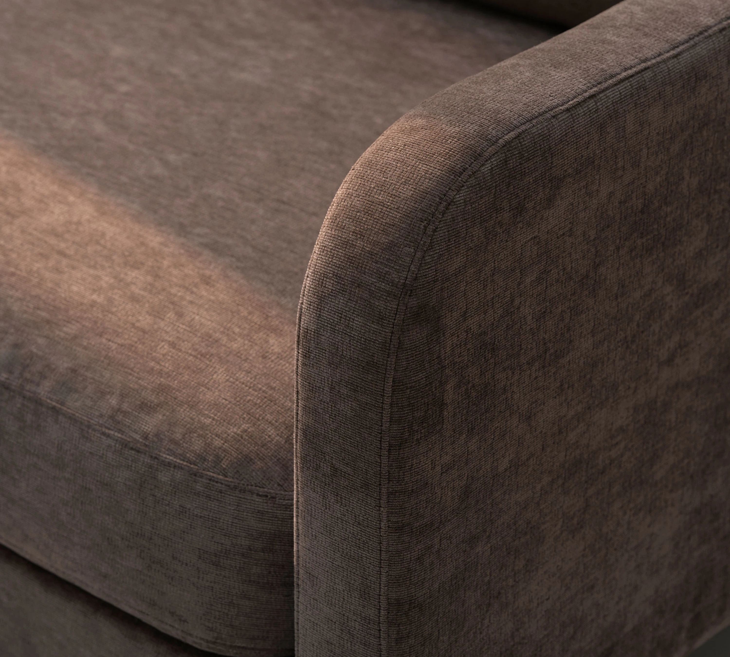 Julia Sofa 3-Sitzer Aulla Cacao