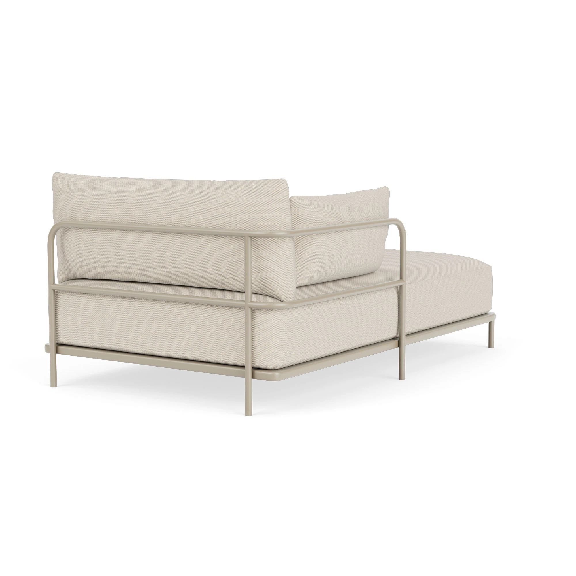 Vincent Outdoor Chaiselongue Modul Links Sandshell