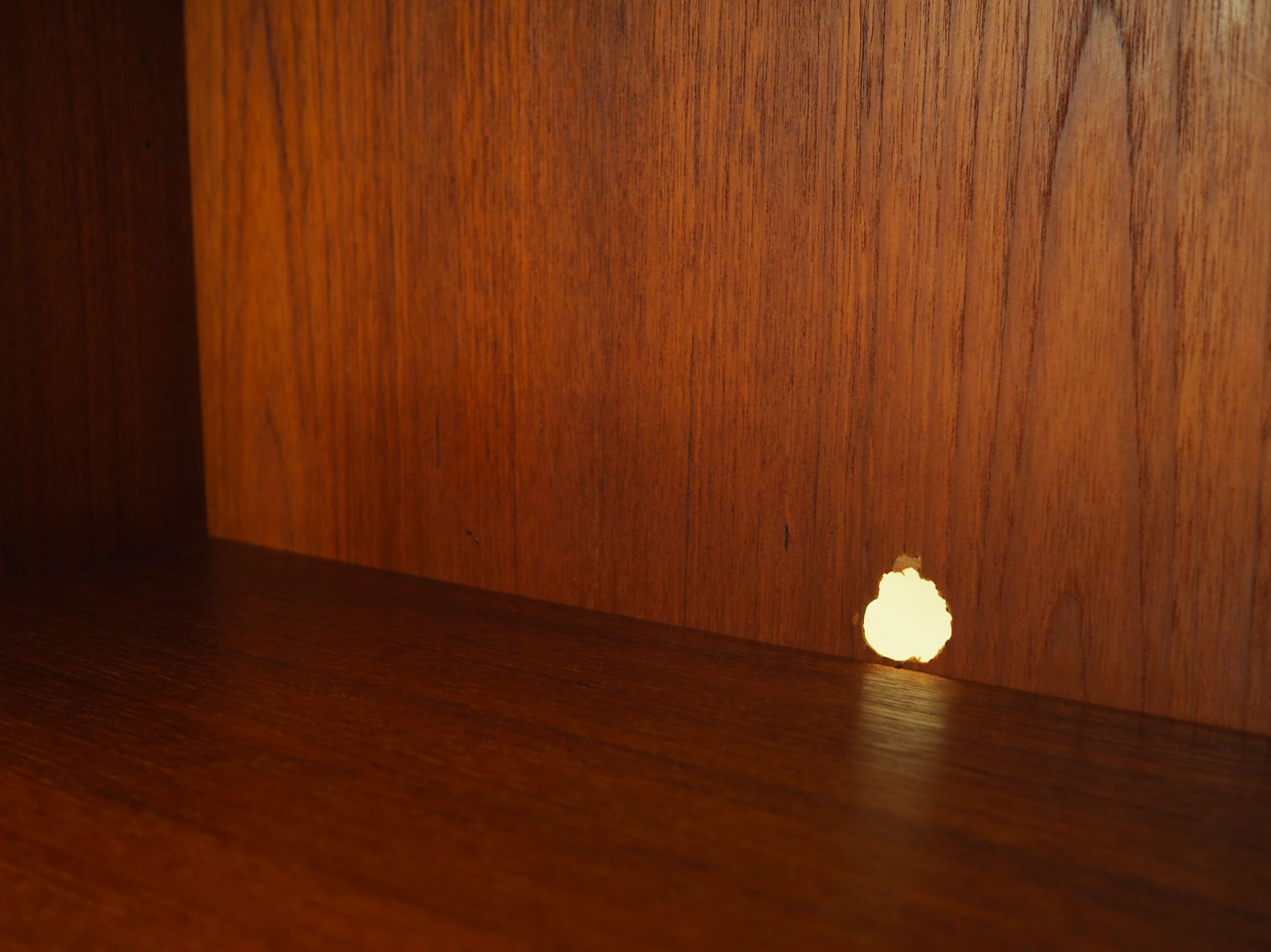 Regal Teakholz 1970er Jahre