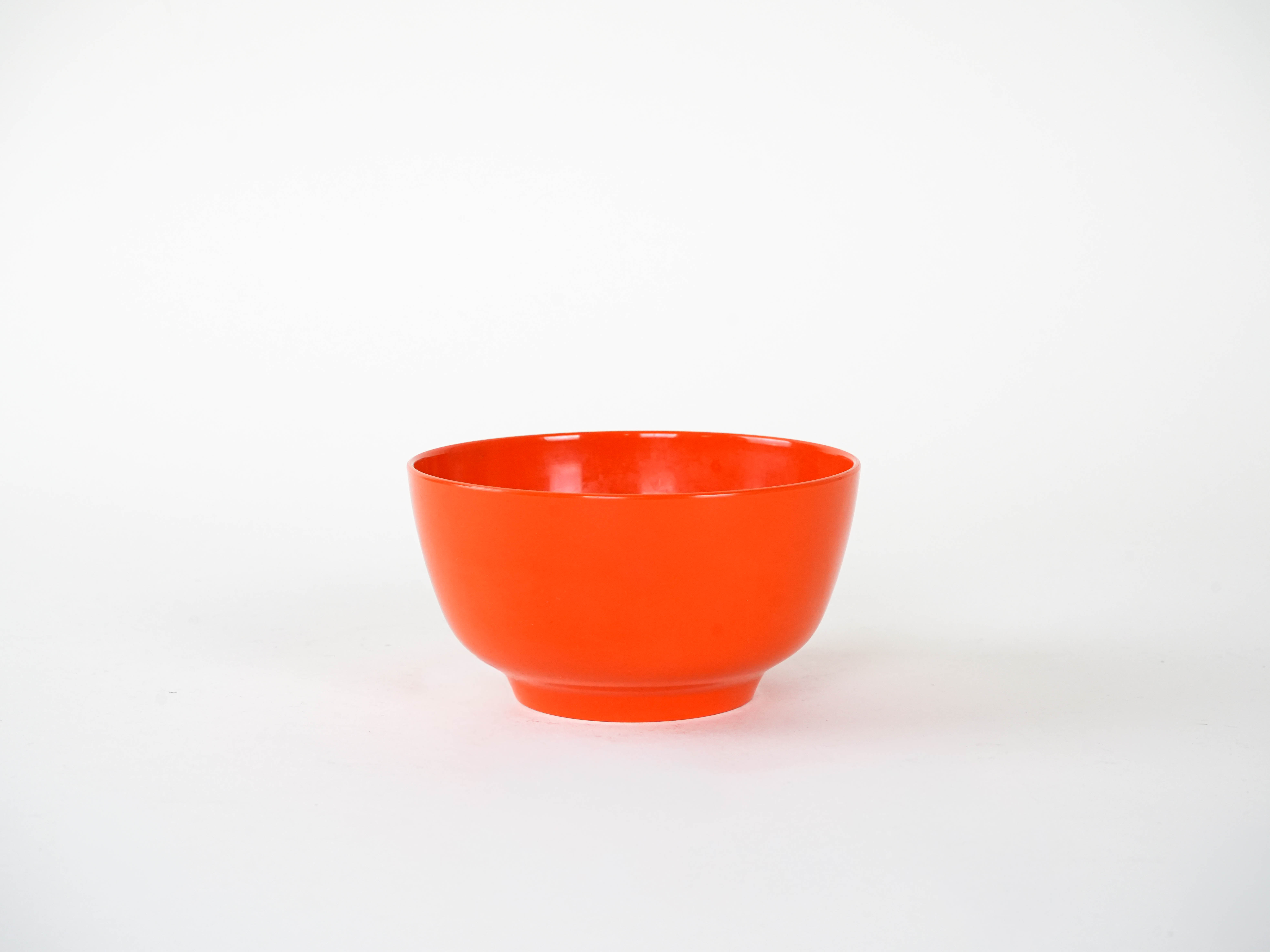 Schüssel 1960er Jahre Orange