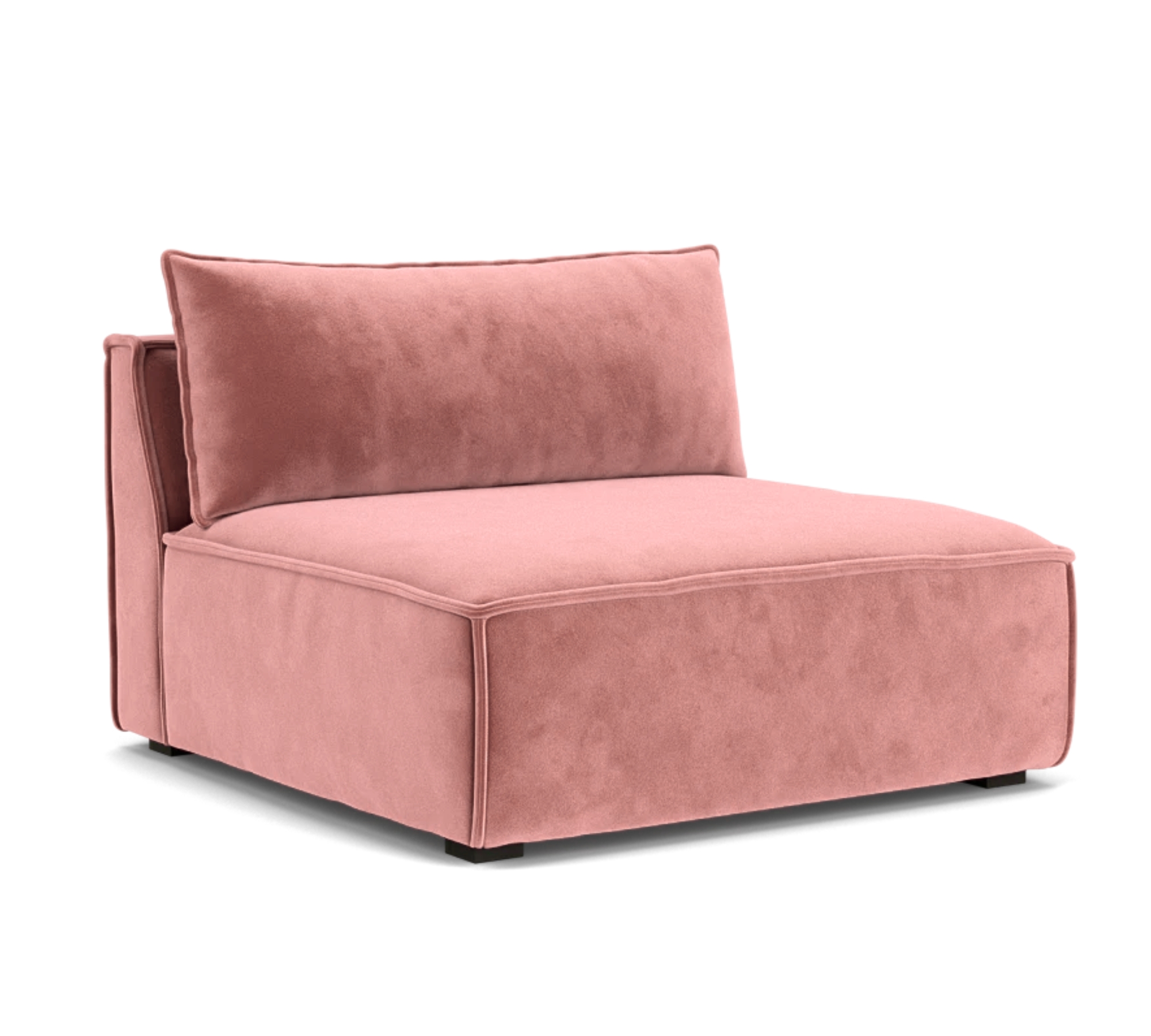 Daphne 1-Sitzer Modul Lux Vintage Rosa