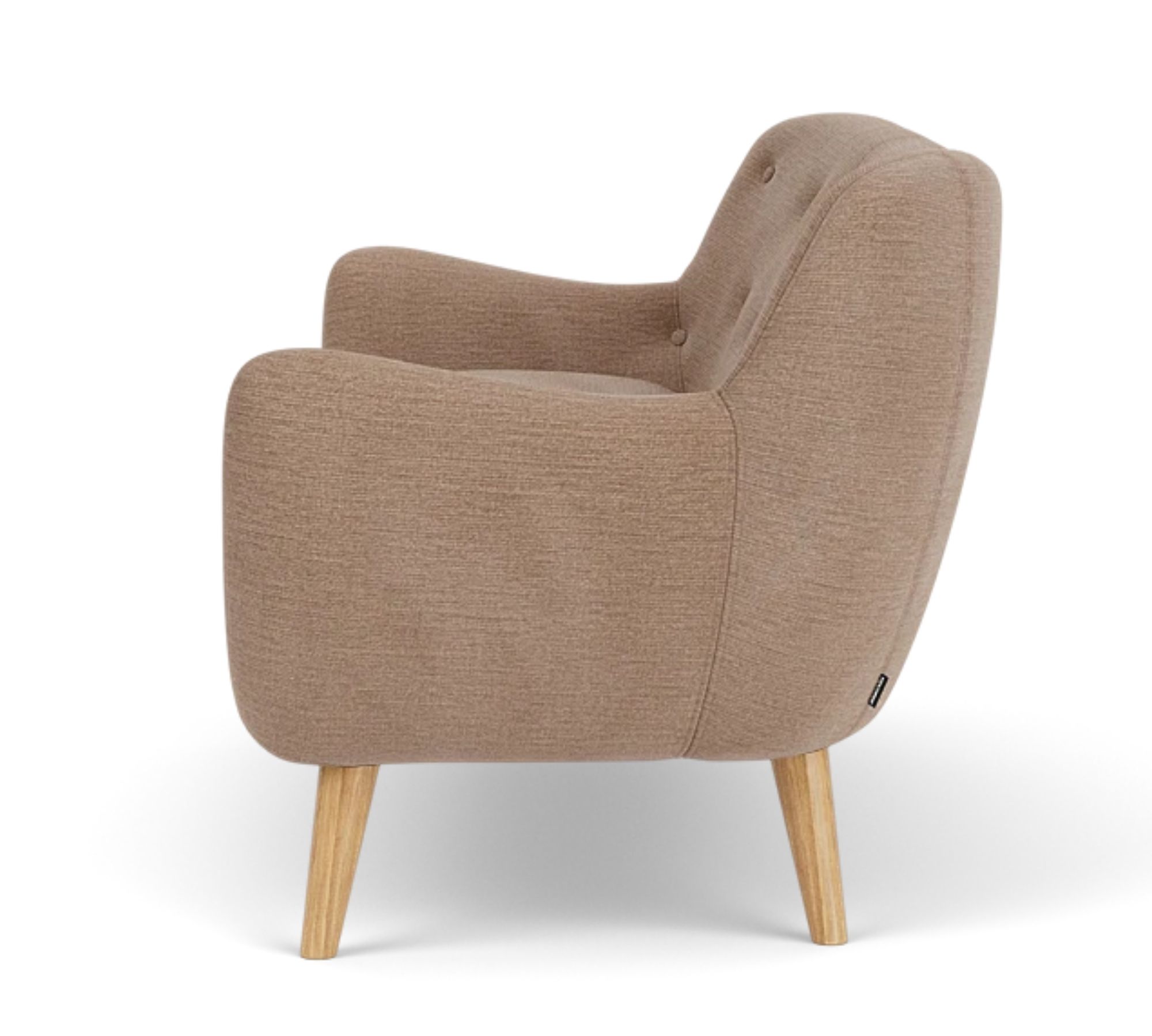 Herman Sofa 3-Sitzer Aulla Caramel
