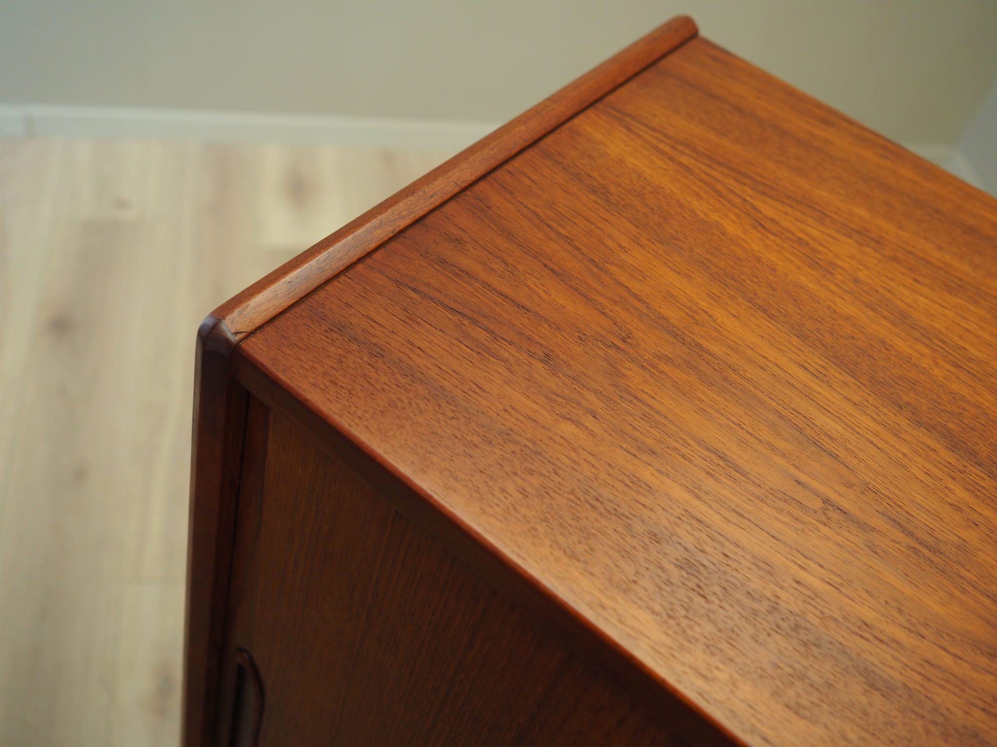 Highboard Holz Braun 1960er Jahre