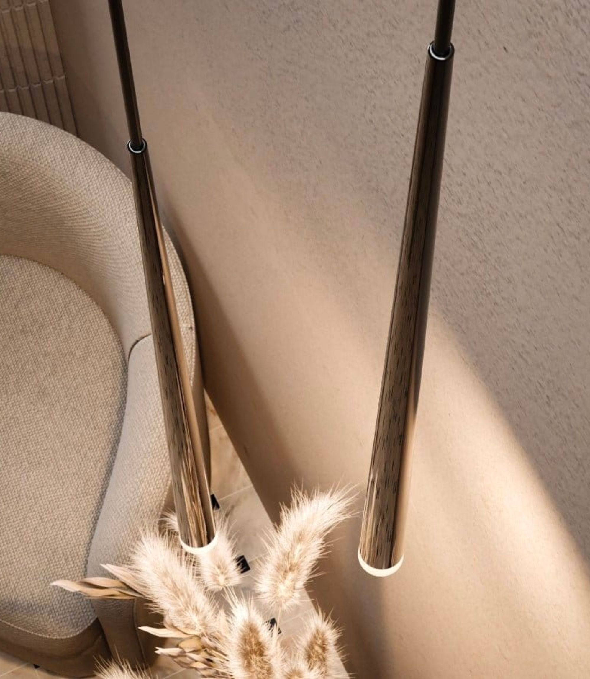 1-Flammige Pendelleuchte Hades Metall Acrylglas Schwarz