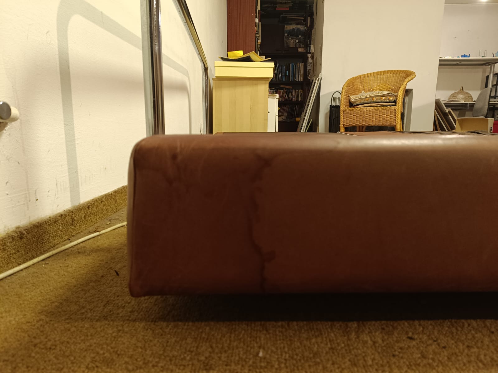Vintage DS 85 Tagesbett Leder Cognac