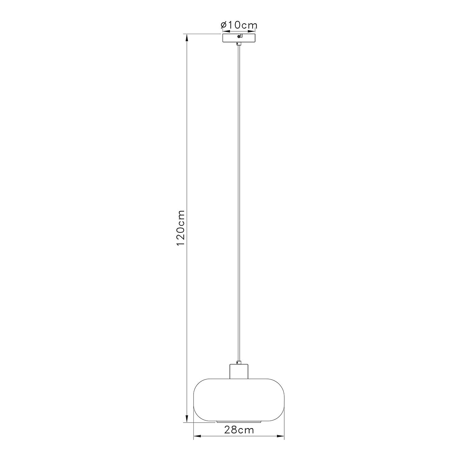 Pendant lamp Giuseppe Colored glass Iron Gray