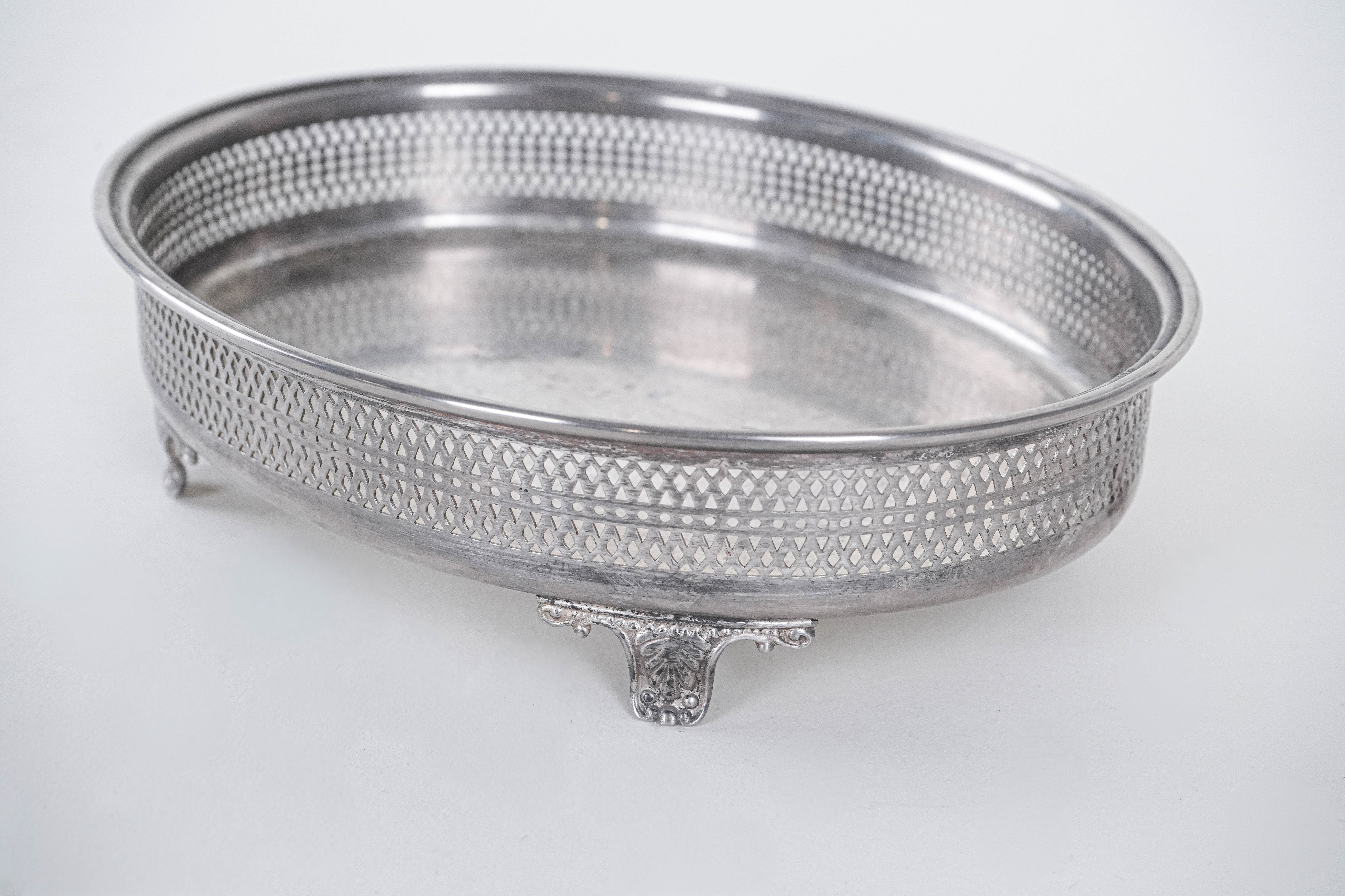 Silver Metal Tray