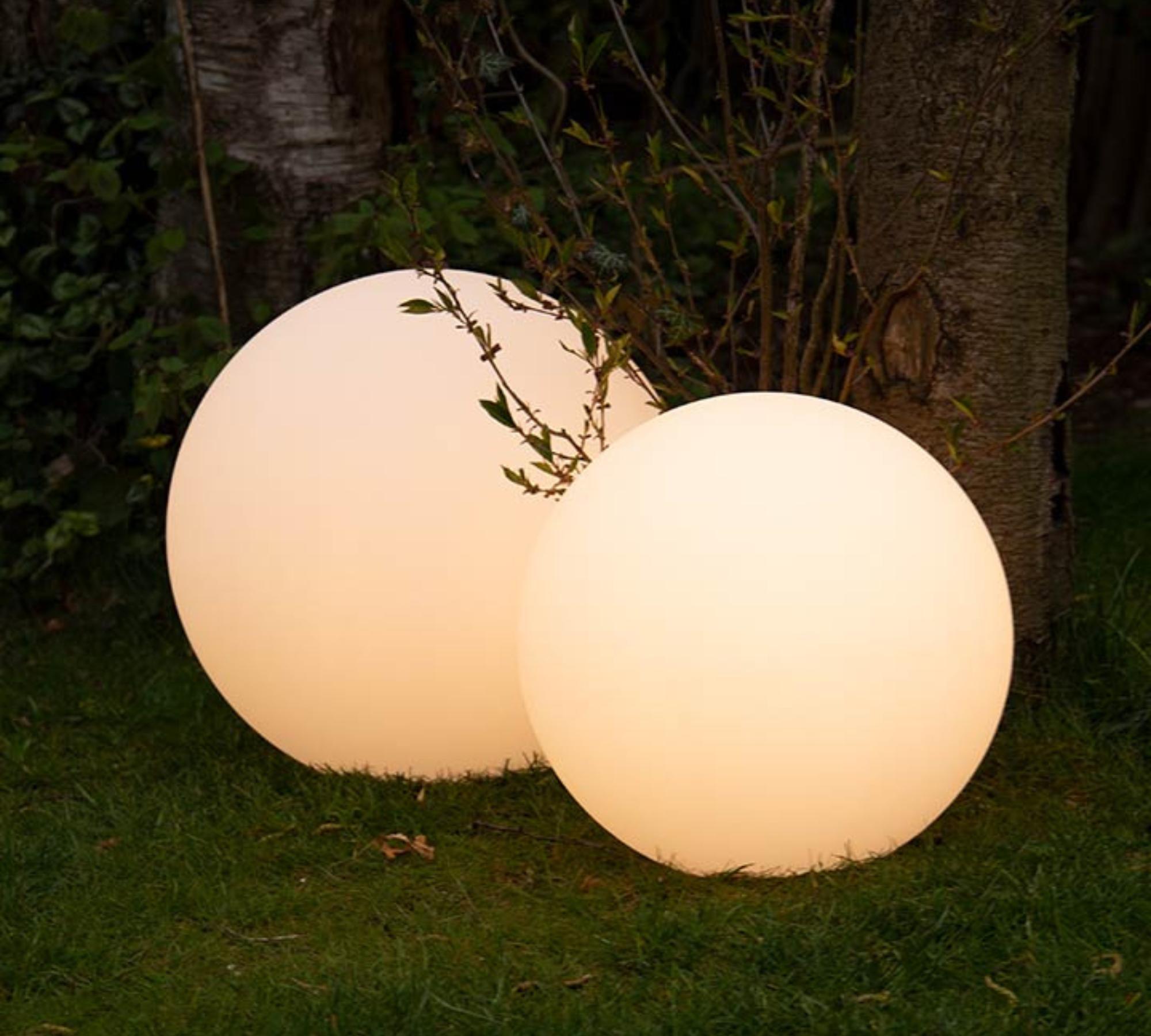 Kugelleuchten-Set 30, 40 & 50 cm Solar