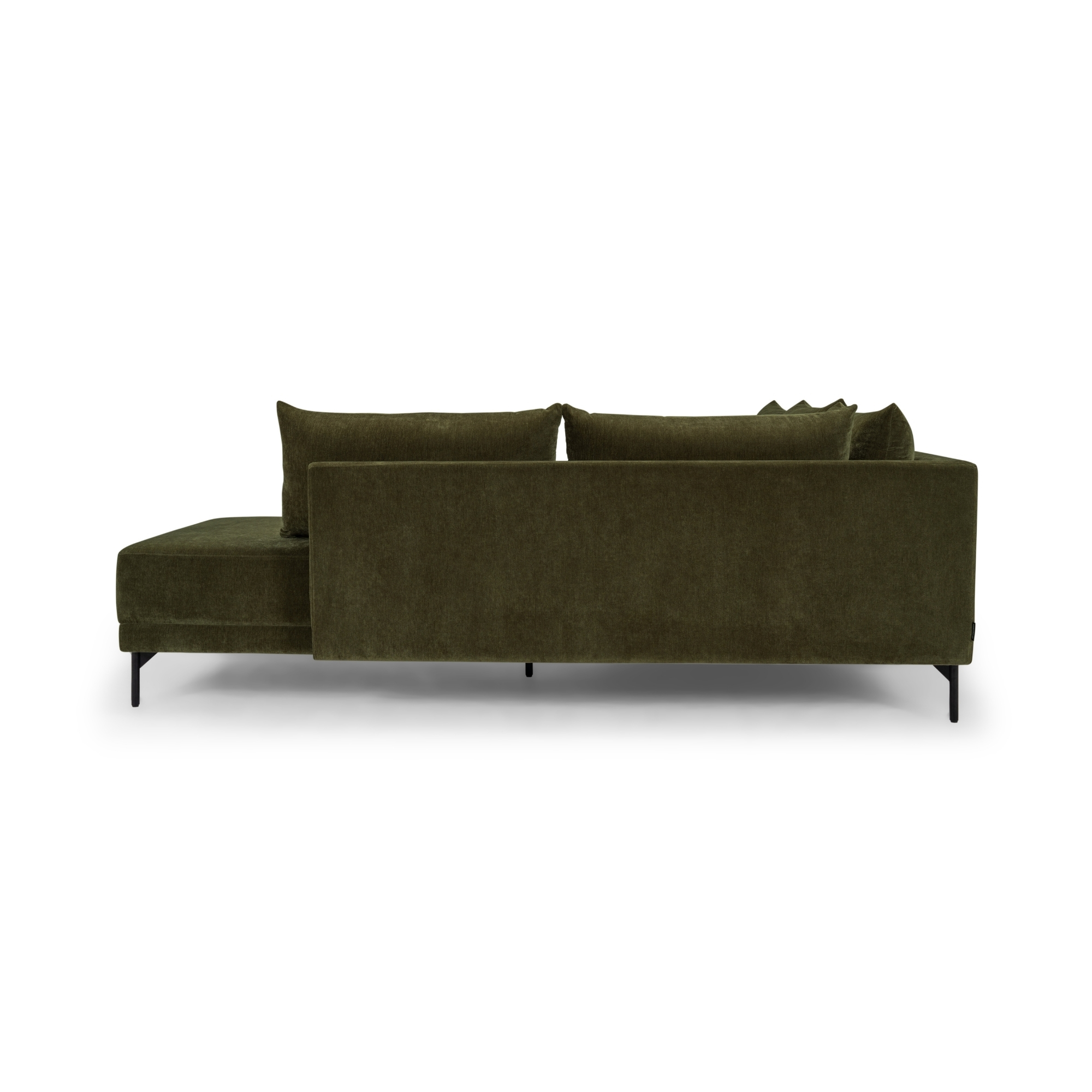 Vivica Sofa Recamiere Right Moss Olive