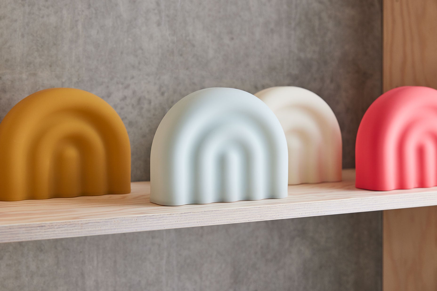 Rainbow Night Lamp Silicone White