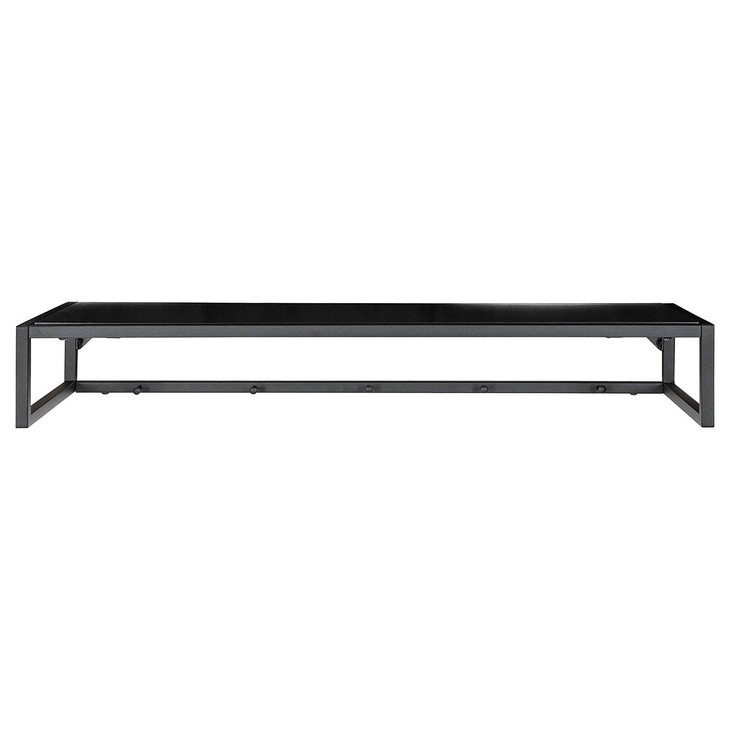 Wandgarderobe Tiva Metall Schwarz