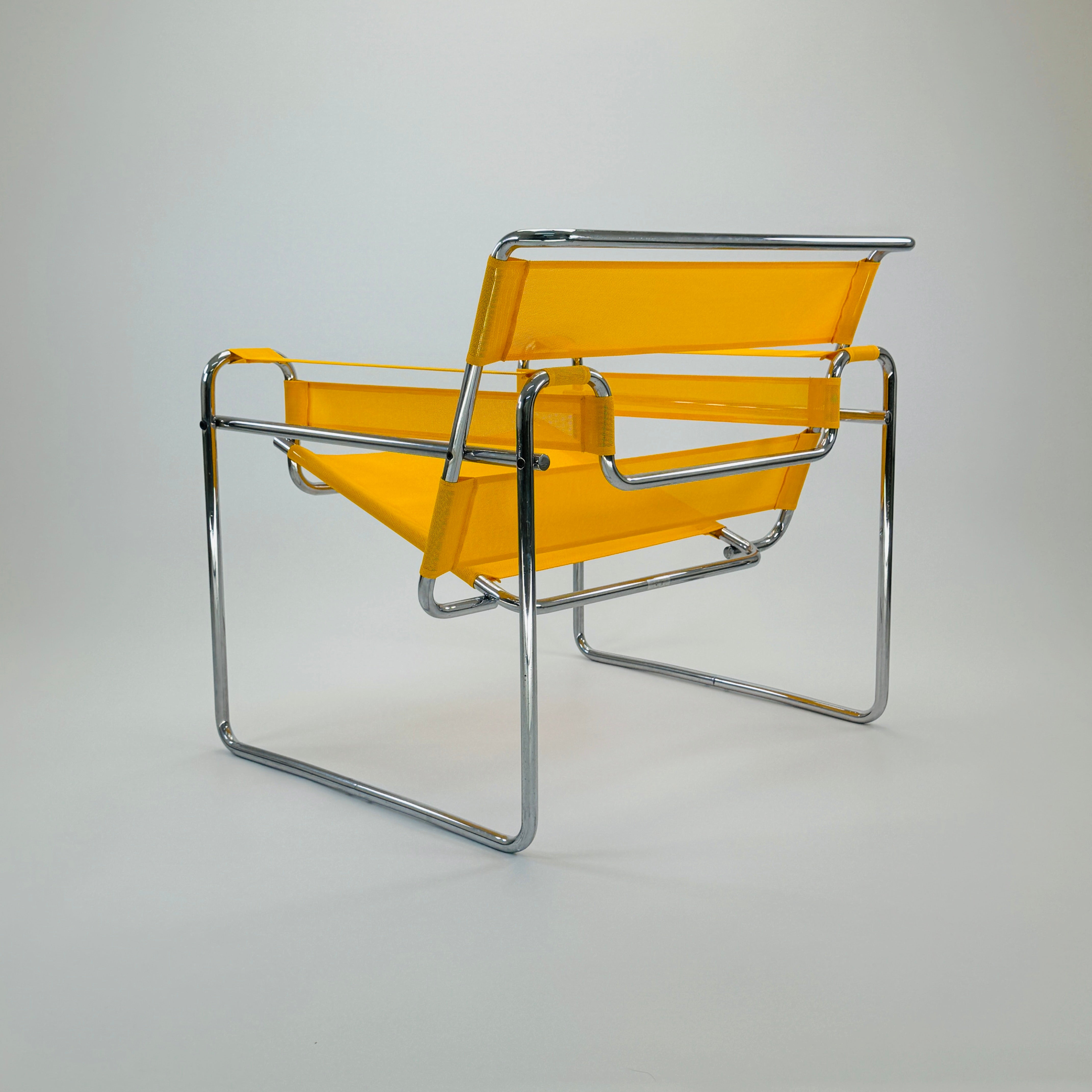 Marcel Breuer Wassily Chair Clubsessel B 3 Gelb