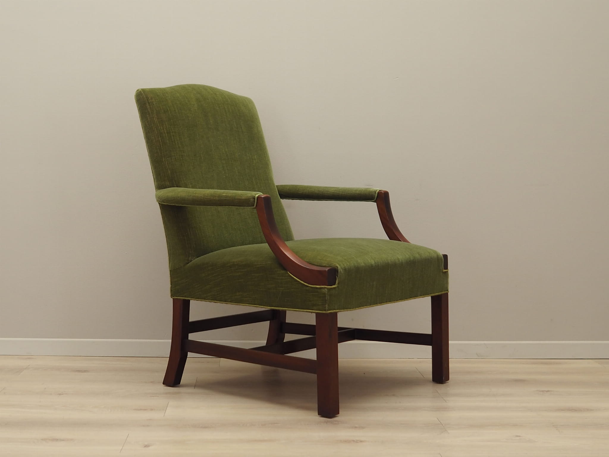 Mahogany Sessel 1970 Jahre