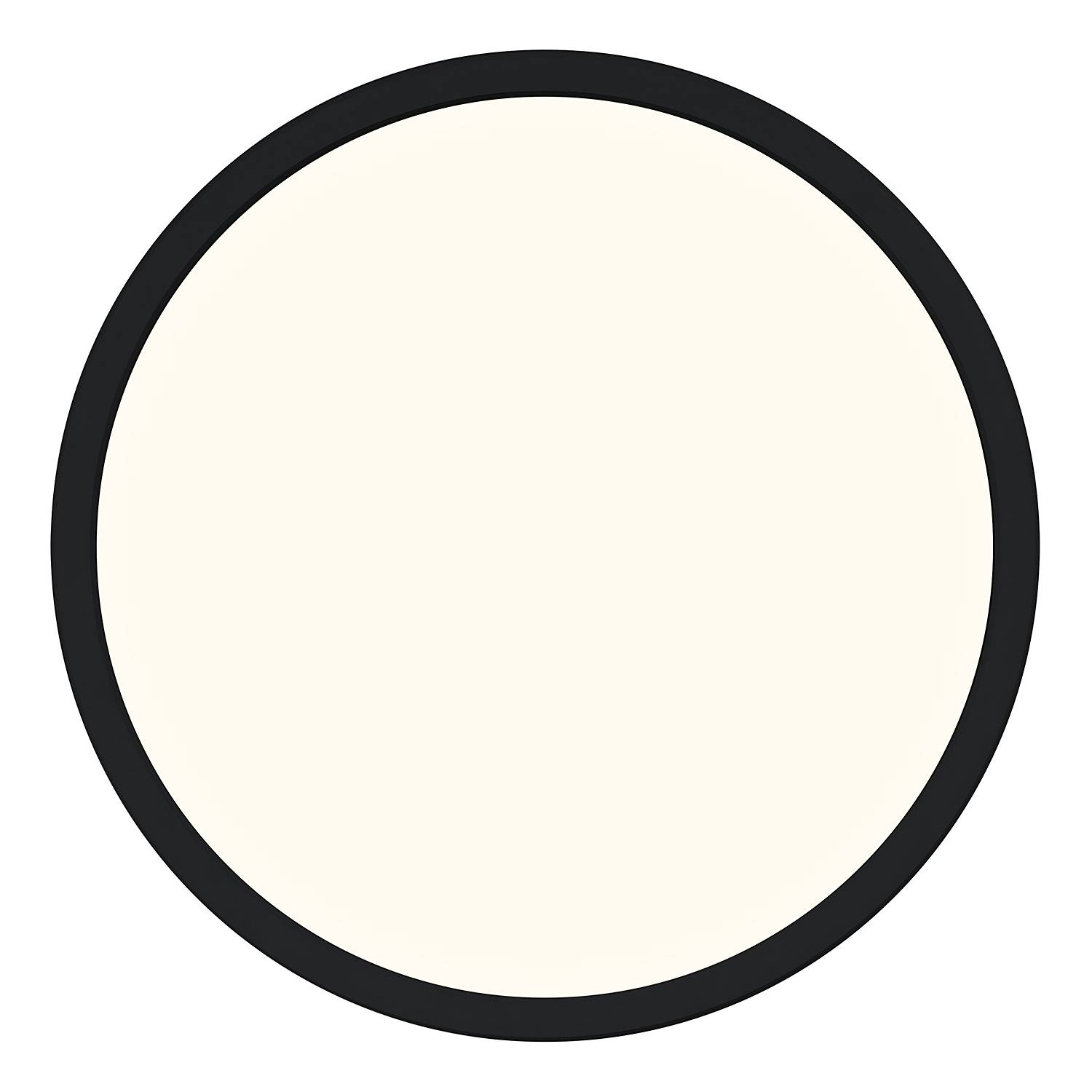 1-Flammig Deckenleuchte Oja 29 IP20 PVC Schwarz
