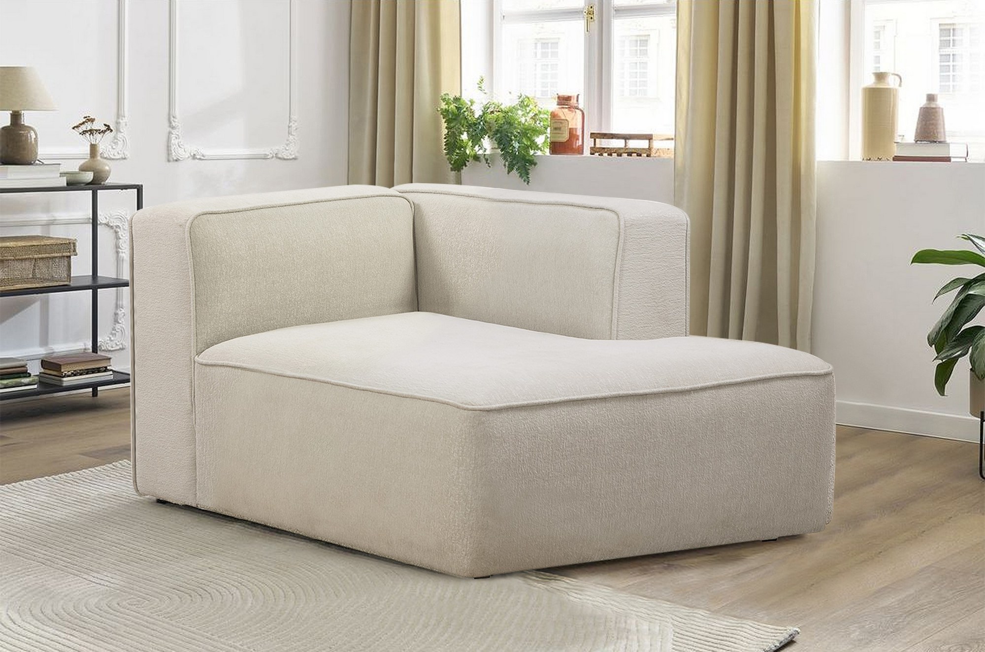 More M Sofa 1-Sitzer Creme