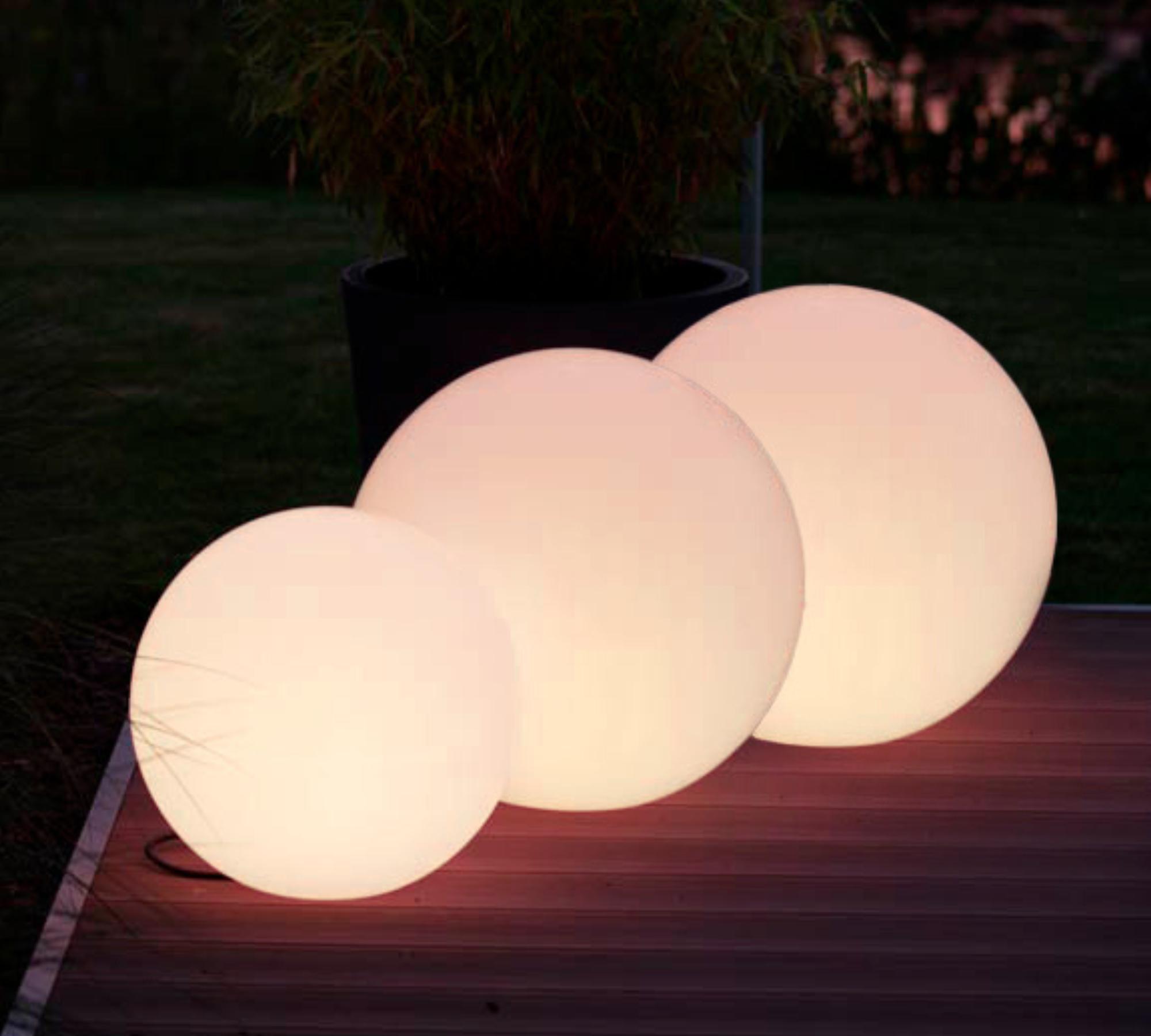 Kugelleuchten-Set 30, 40 & 50 cm Solar