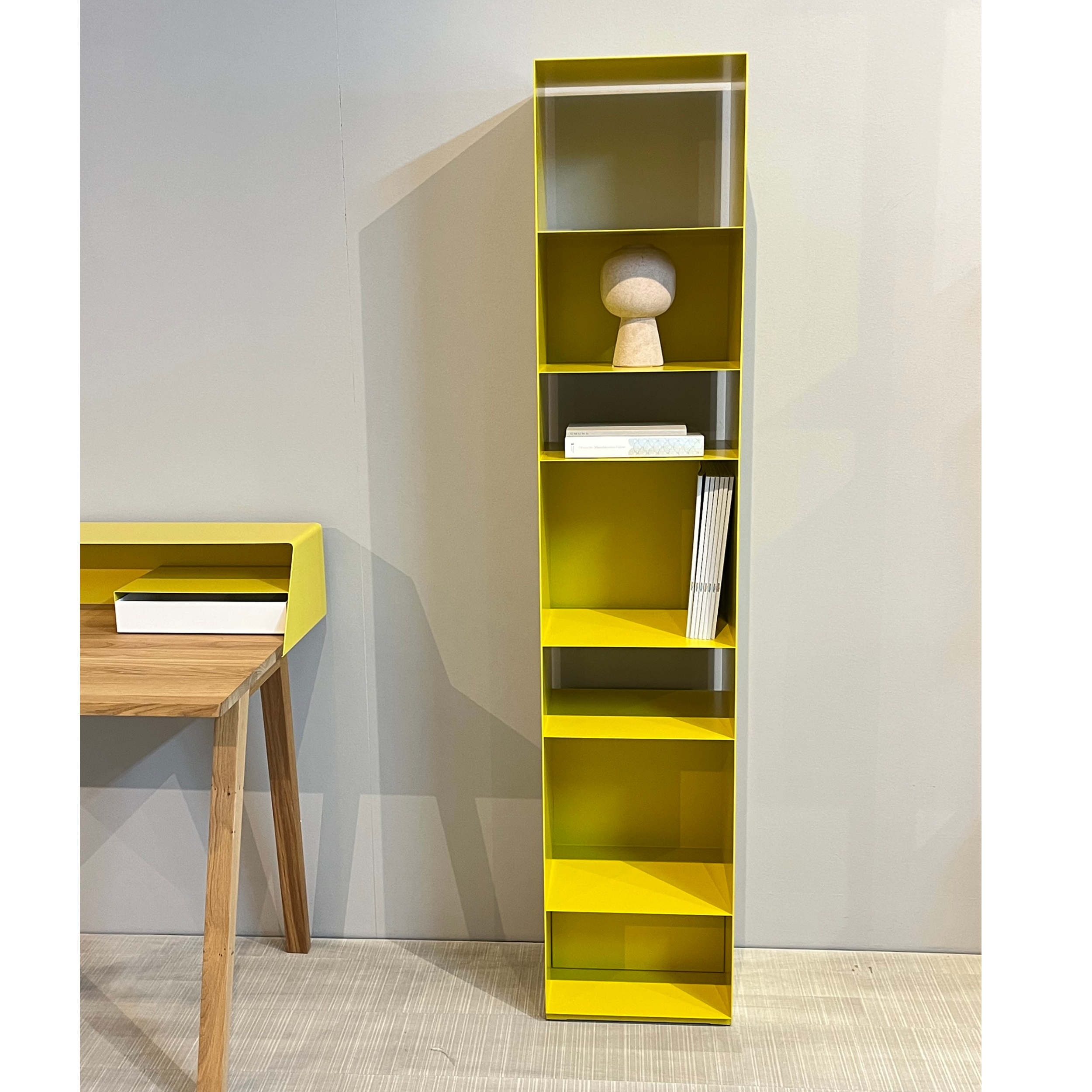 Unit U1-1 Shelving Unit Steel Lemon Yellow
