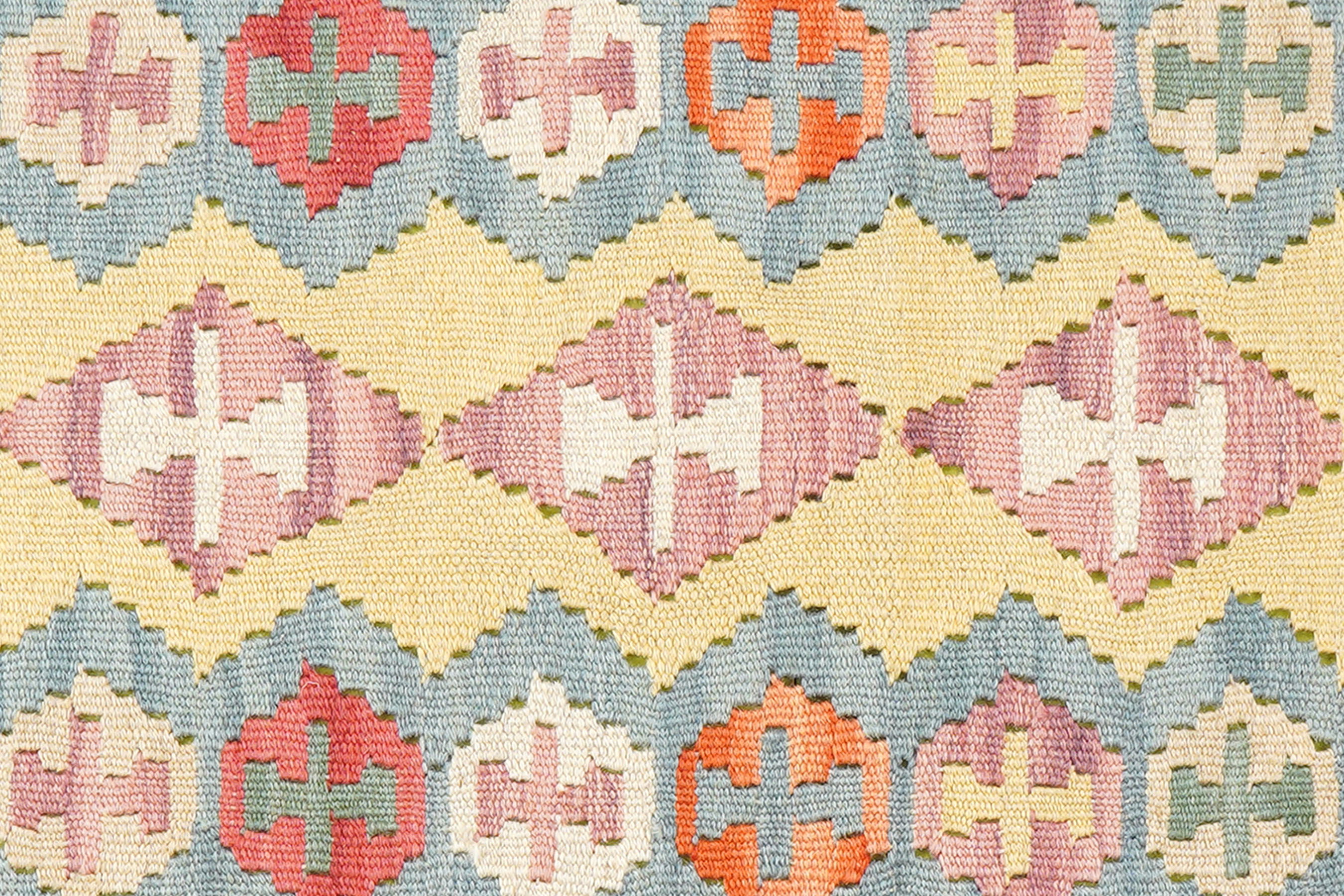 Kelim Gashgai Rug Wool Multicolored