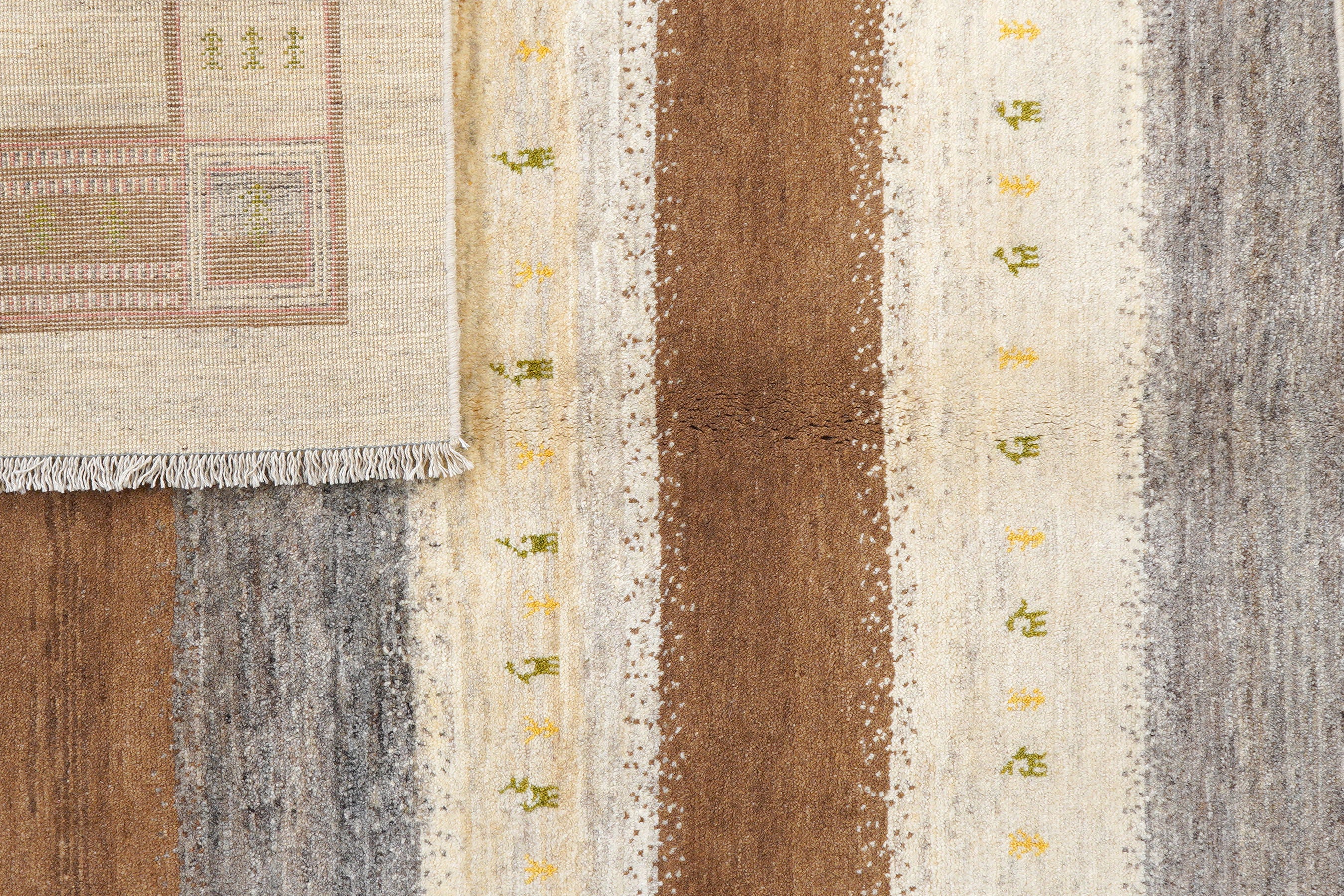 Rizbaf Gabbeh Rug Wool Multicolored