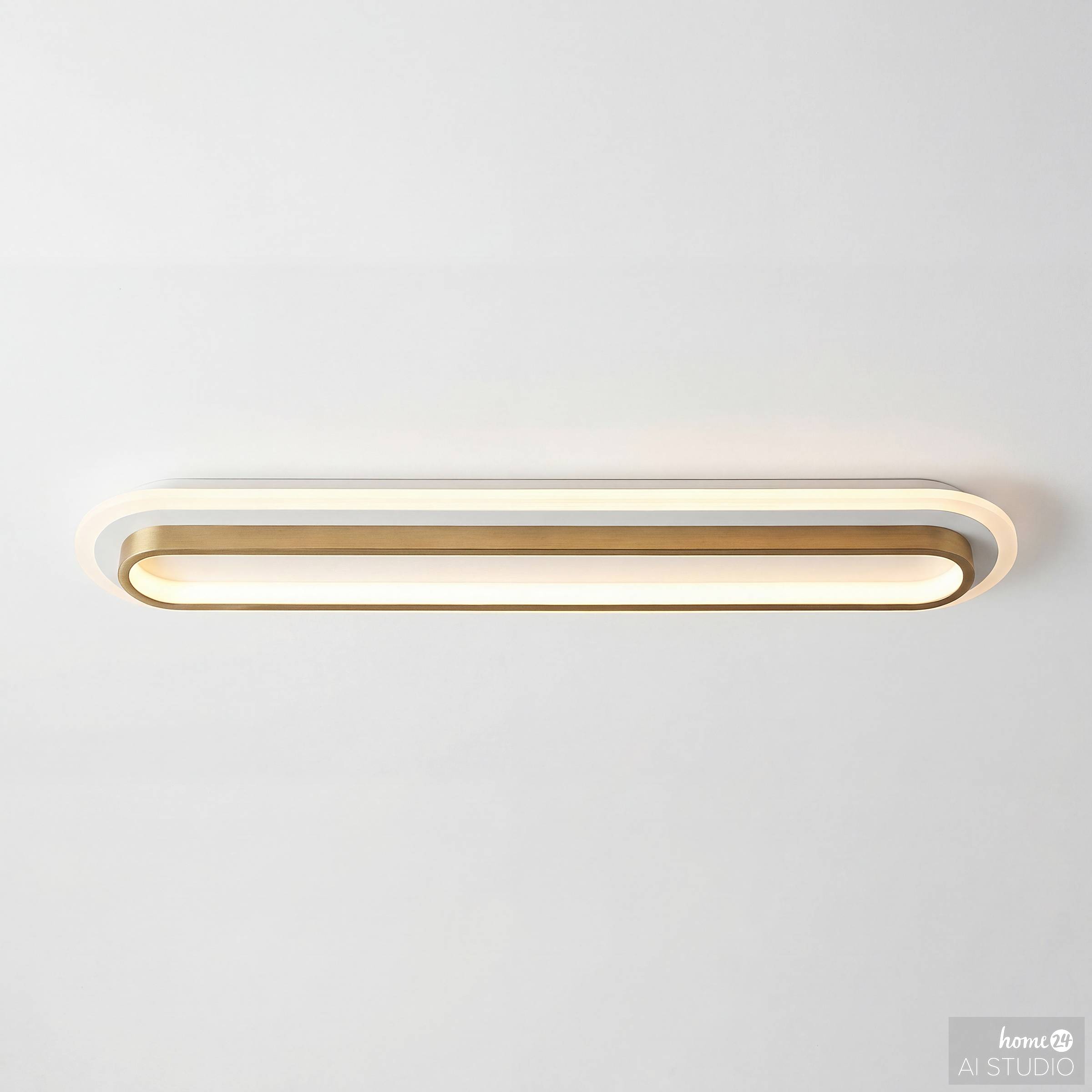 Ceiling Light Enari 1-Light Acrylic Glass Solid Pine