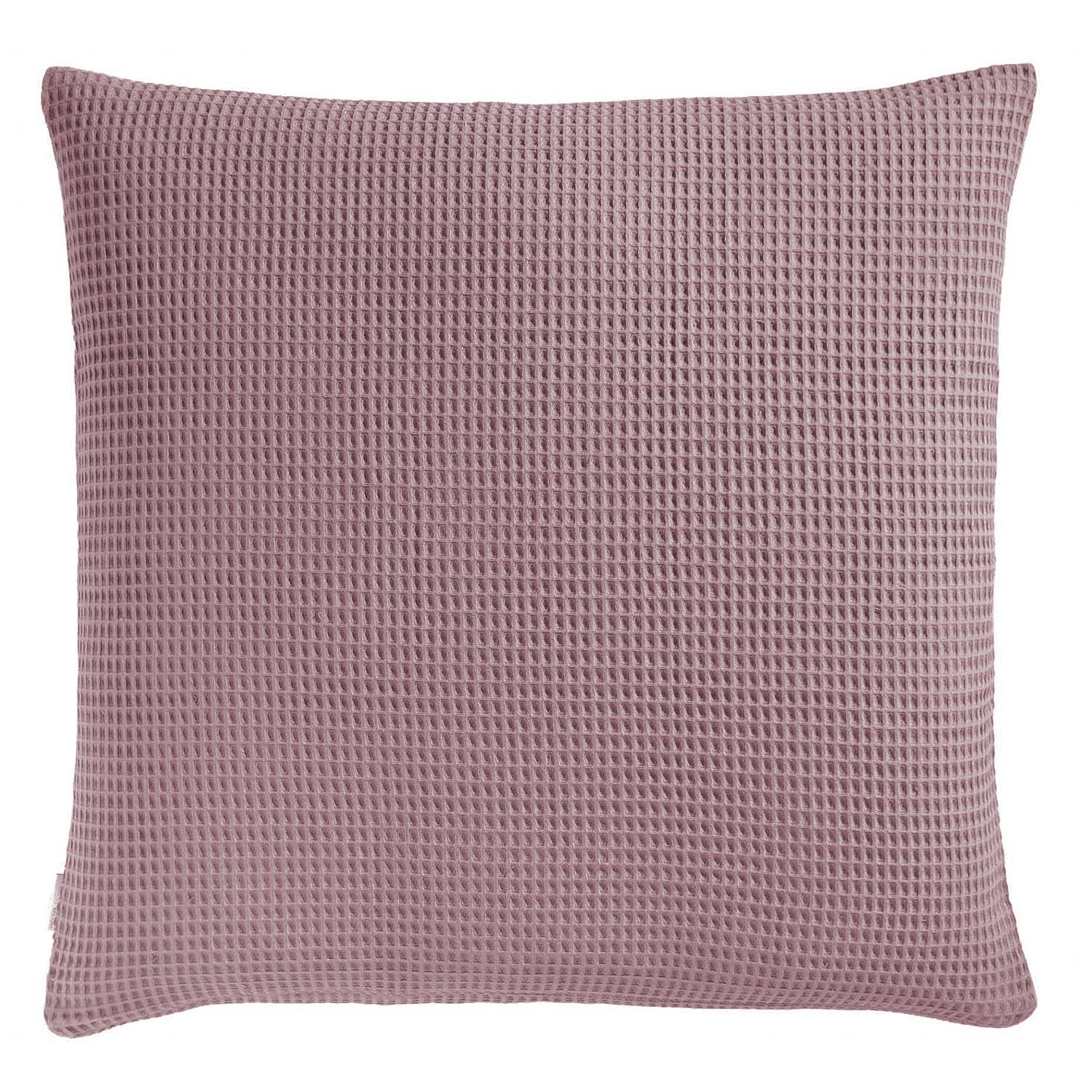 Wafel II Kissenbezug Baumwolle Pink 80 x 80 cm