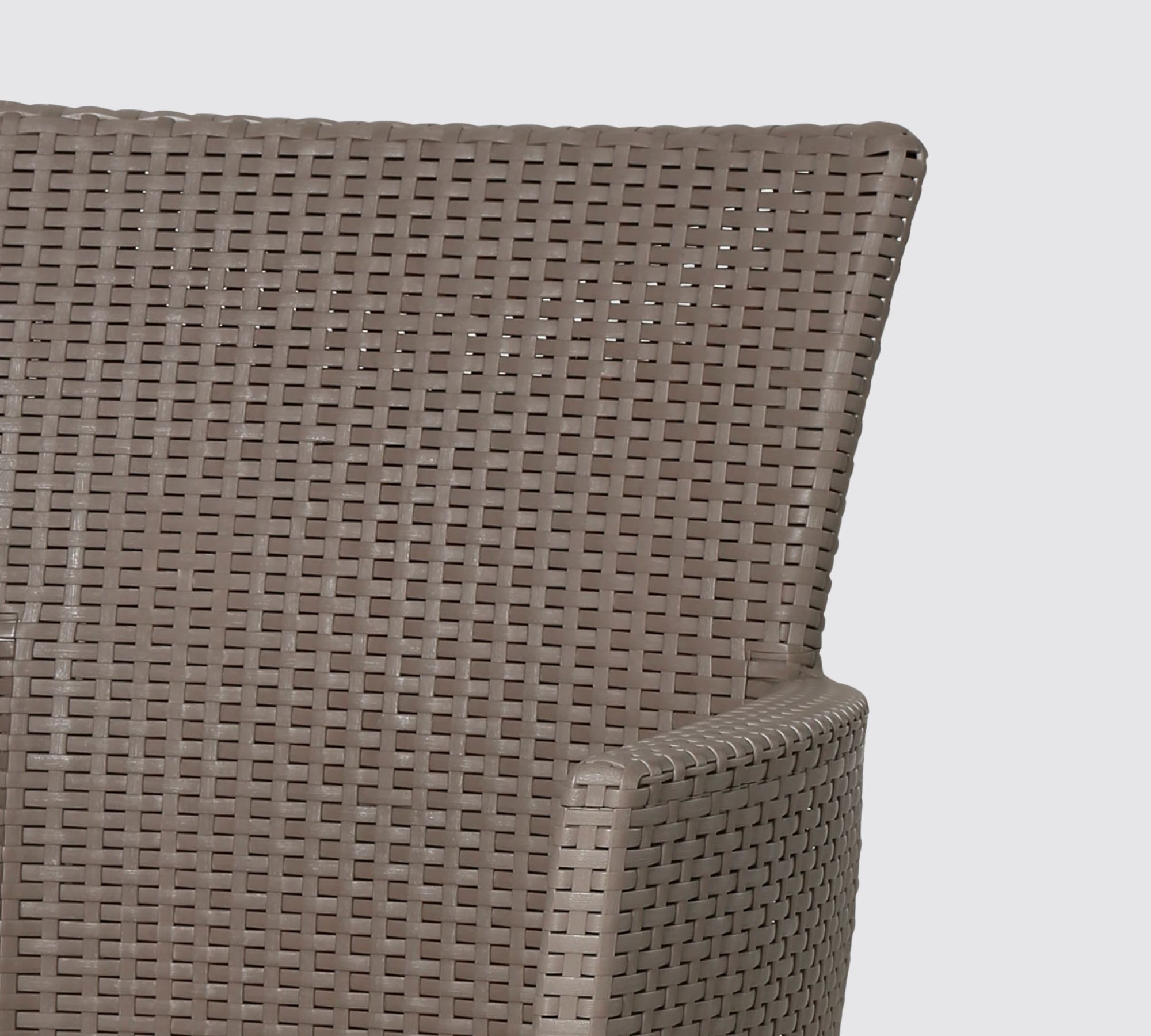 Outdoor-Armlehnstuhl Polyrattan