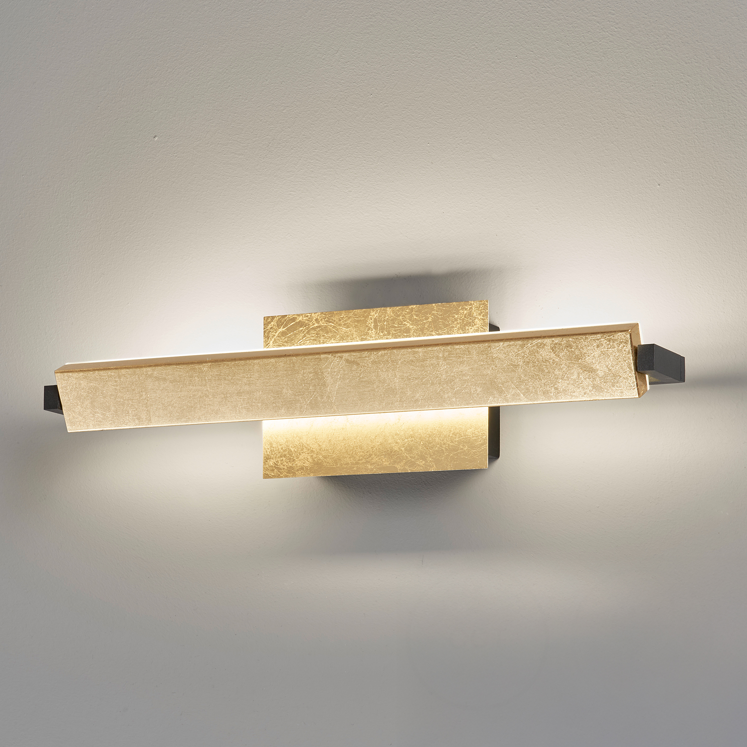 Pare LED-Wandleuchte Eisen Acrylglas 1-flammig