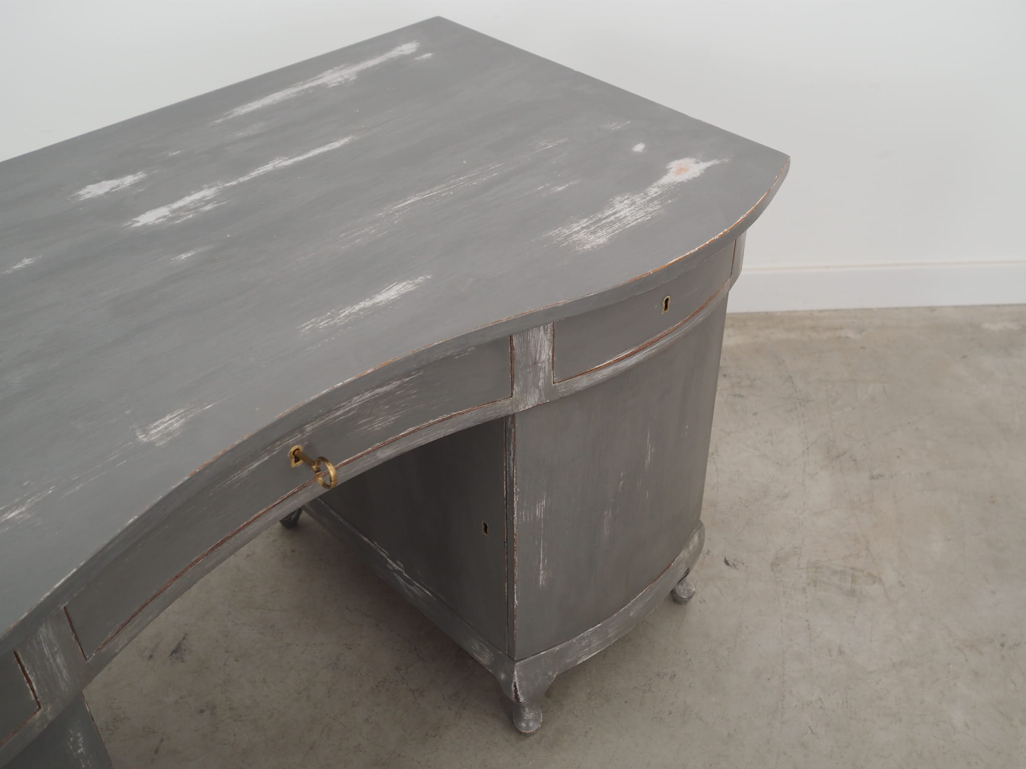 Mahogany Schreibtisch 1960 Jahre