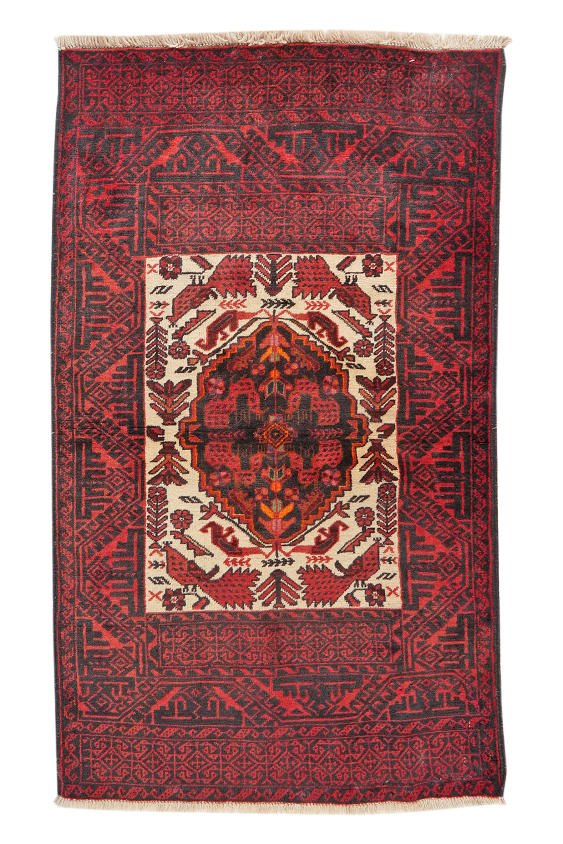 Heritage Teppich  Wolle Mehrfarbig