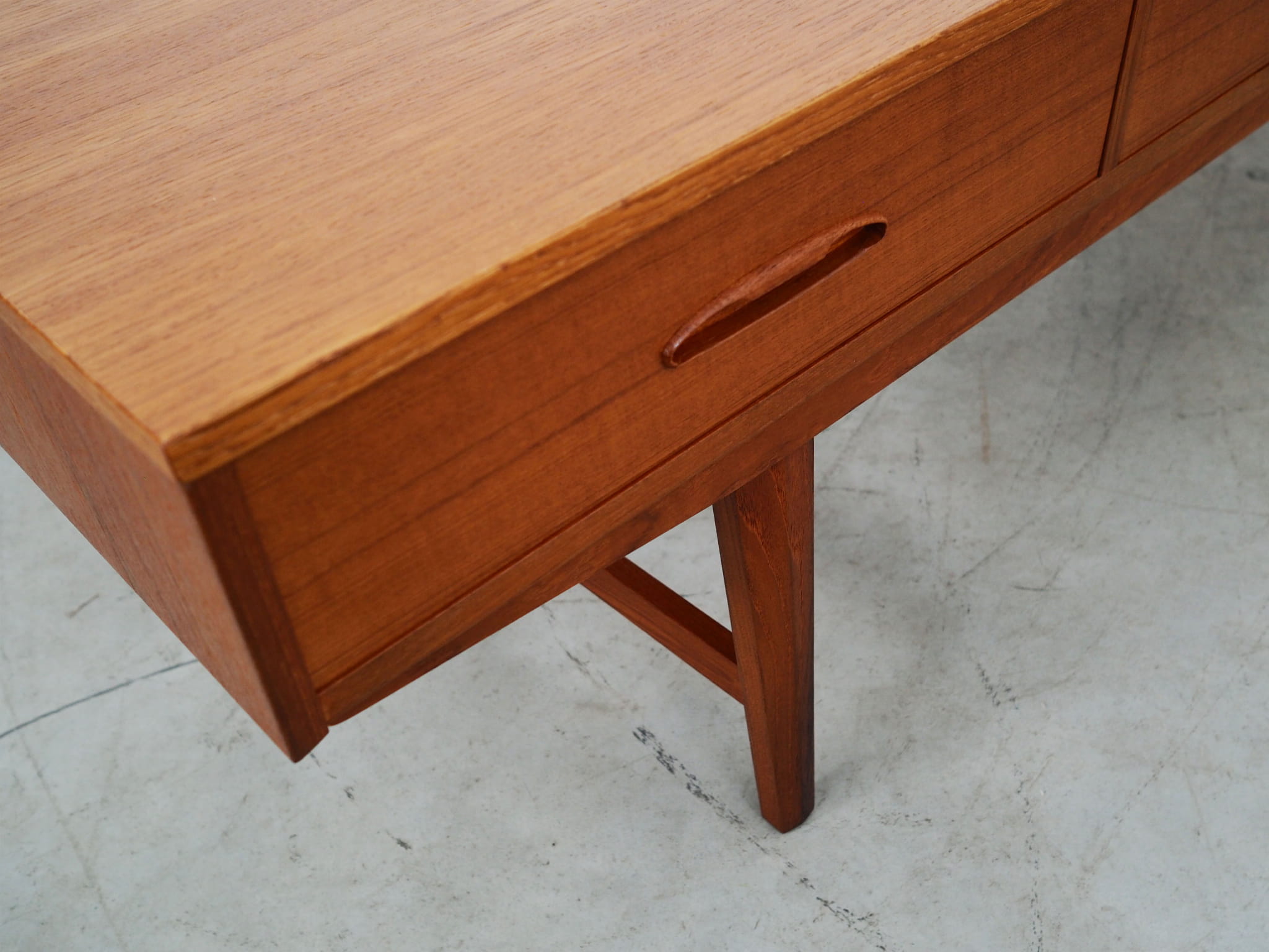 Lowboard Teak wood 1960s