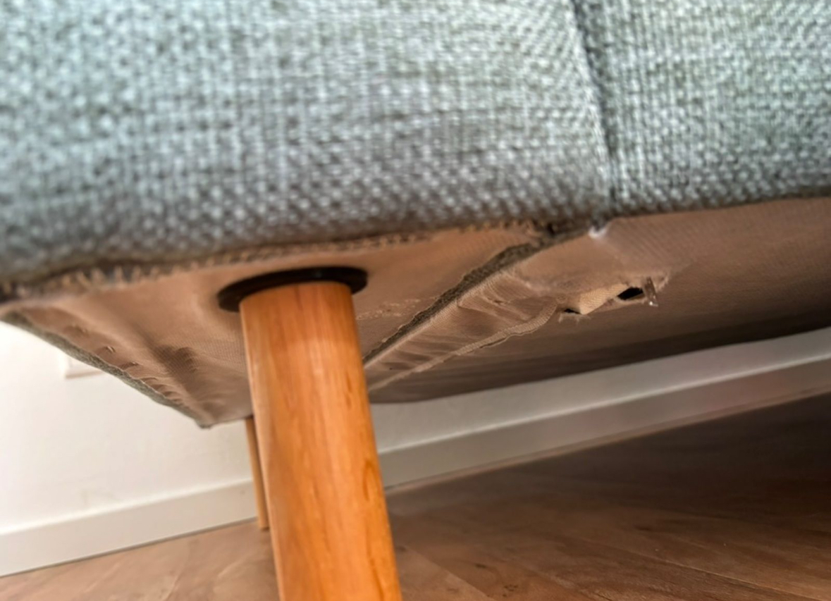 Scandinavia Ecksofa Blaugrün