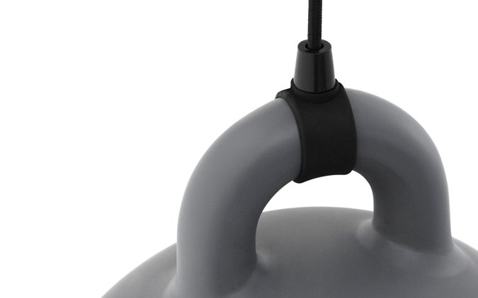 Bell Pendelleuchte 1-flammig Metall Grau