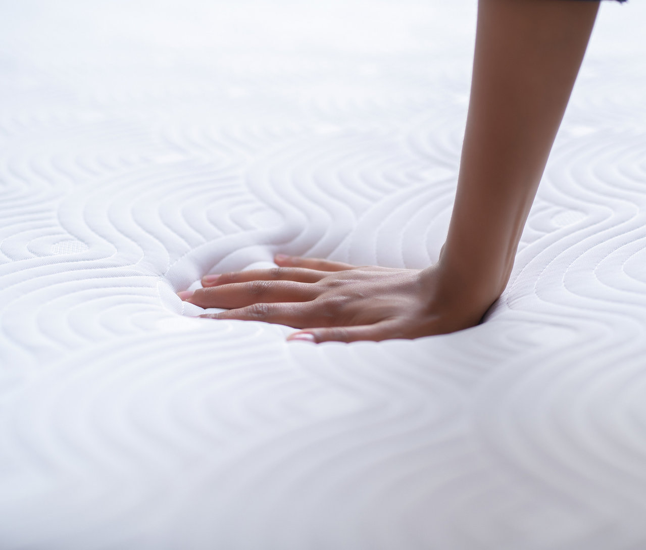 One™ Mattress Medium-Soft Blue 100cm Width