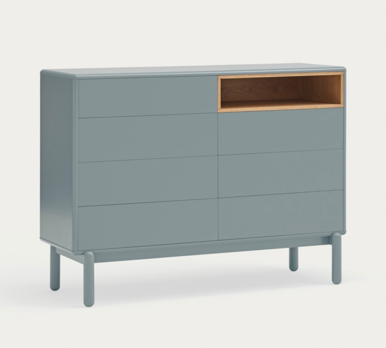 Corvo Kommode Holz Grau