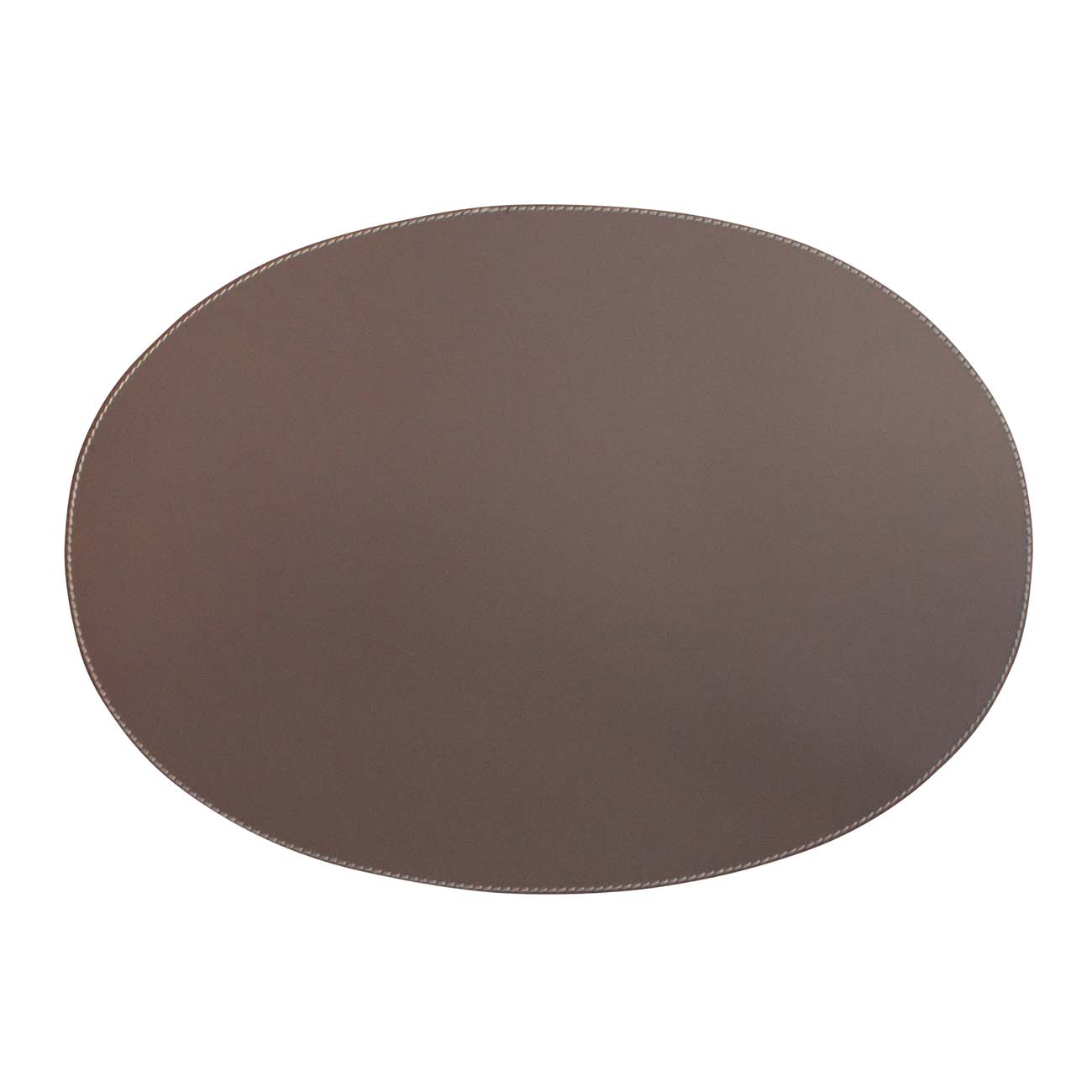 Tischset Leder Taupe