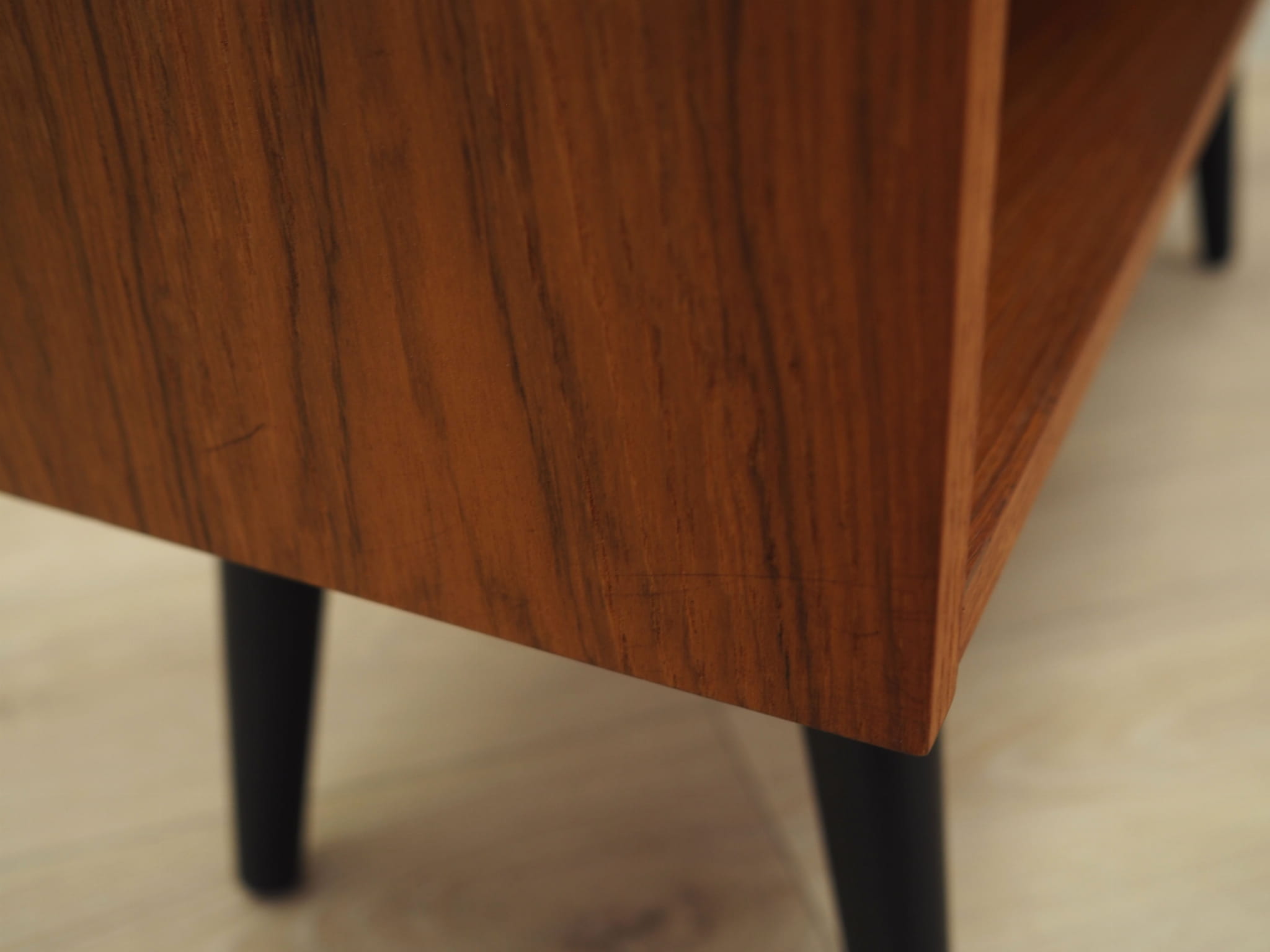 Vintage Bookshelf Teak Brown 1970s