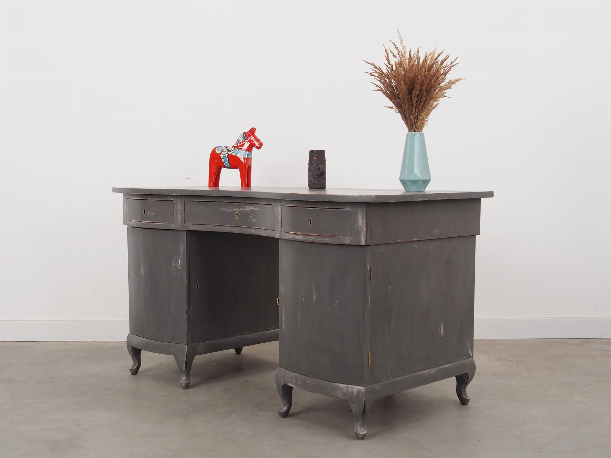 Mahogany Schreibtisch 1960 Jahre