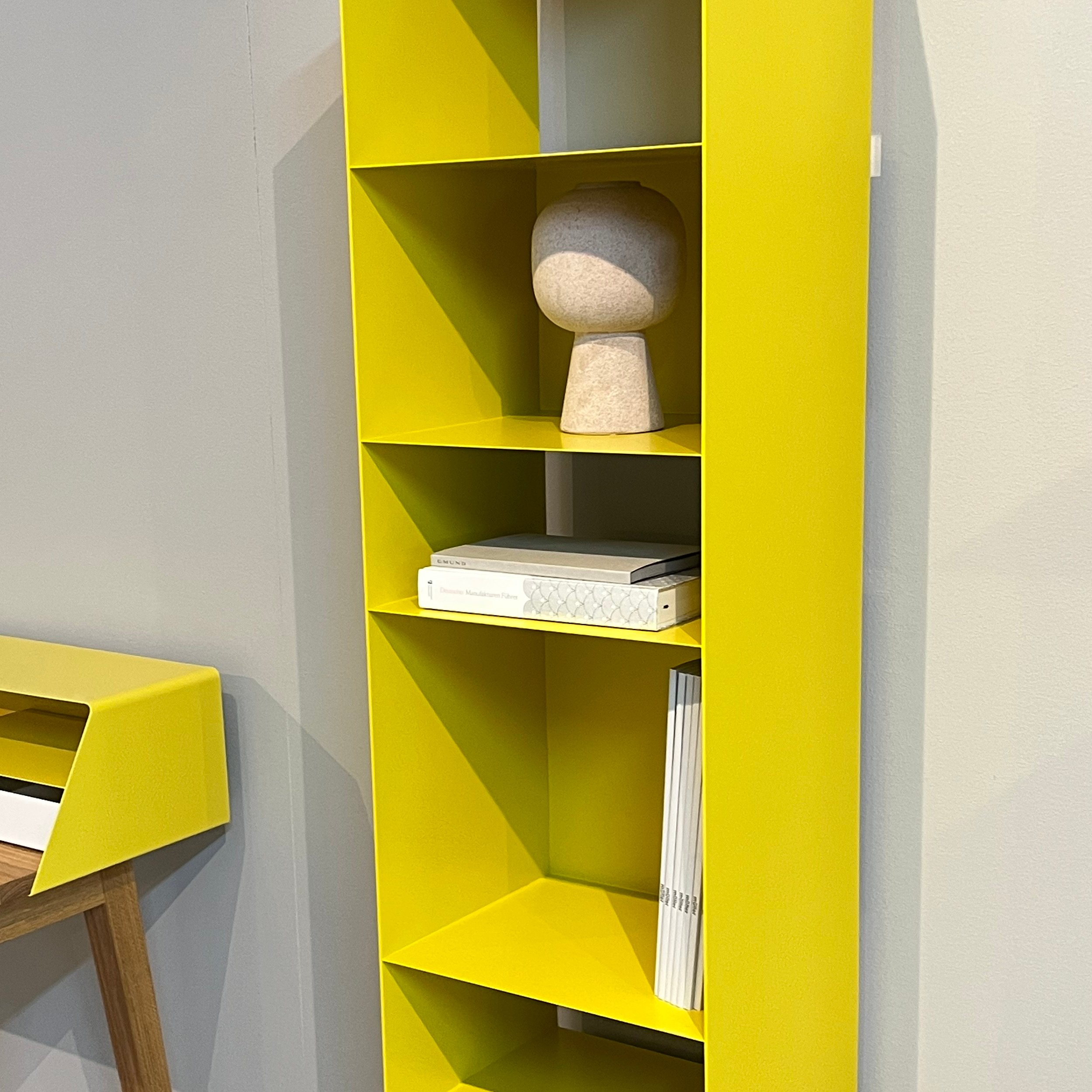 Unit U1-1 Shelving Unit Steel Lemon Yellow