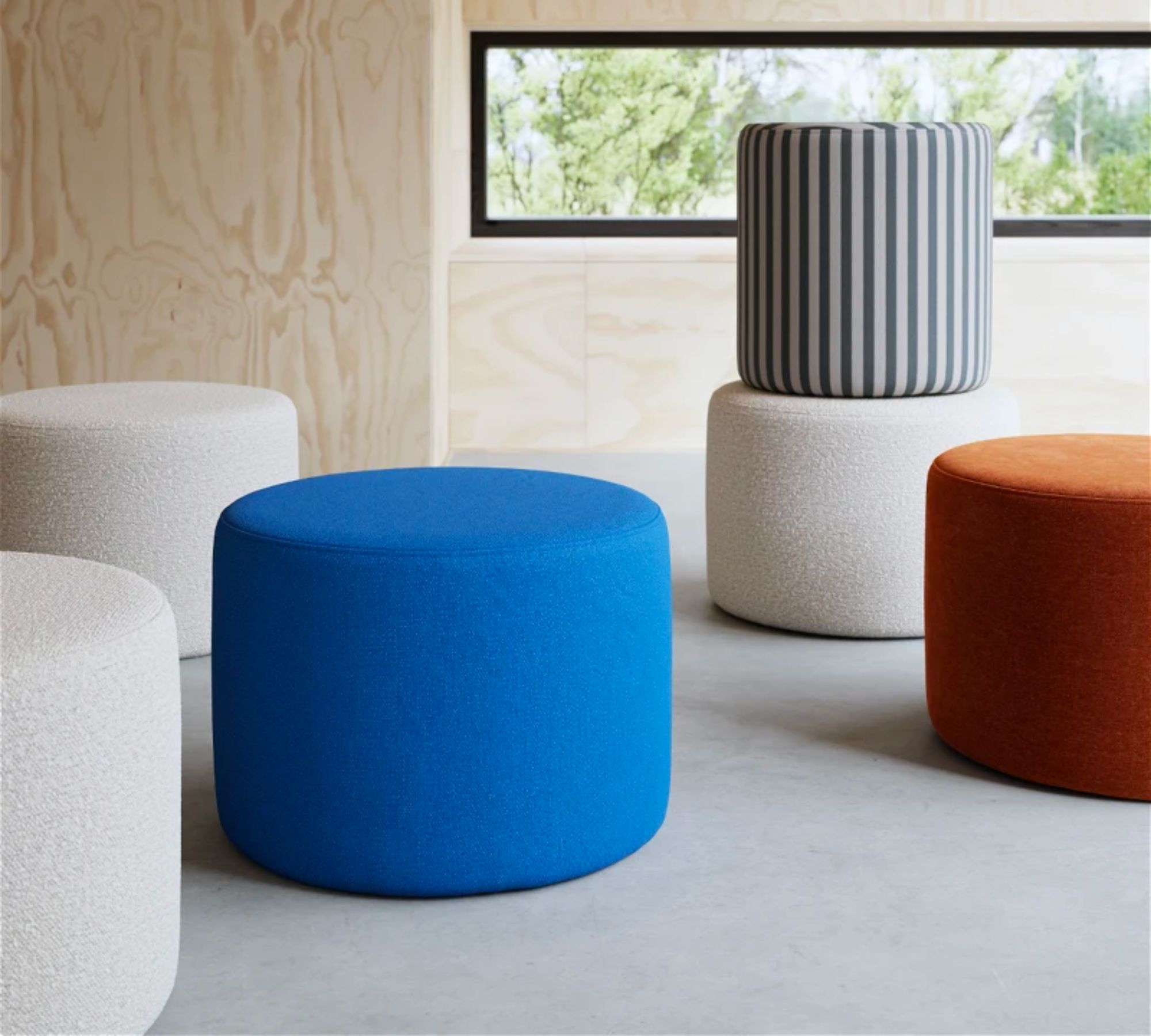 Pouf No. 8 Maya Cream