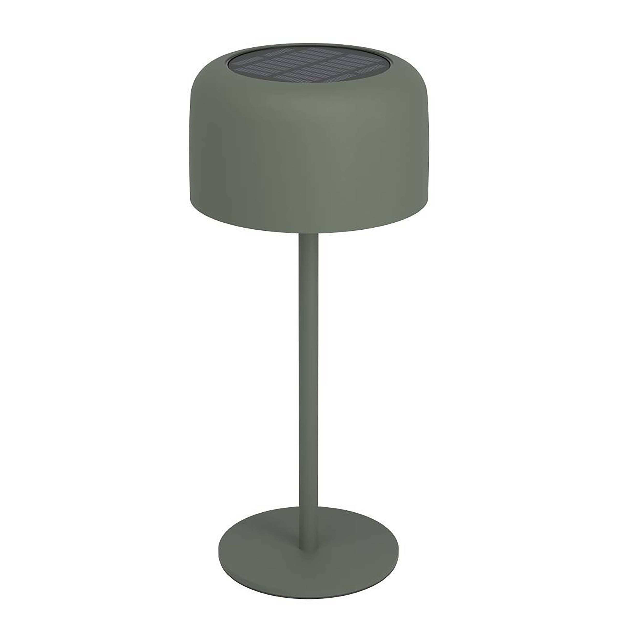 Roccanova LED table lamp steel 1-light