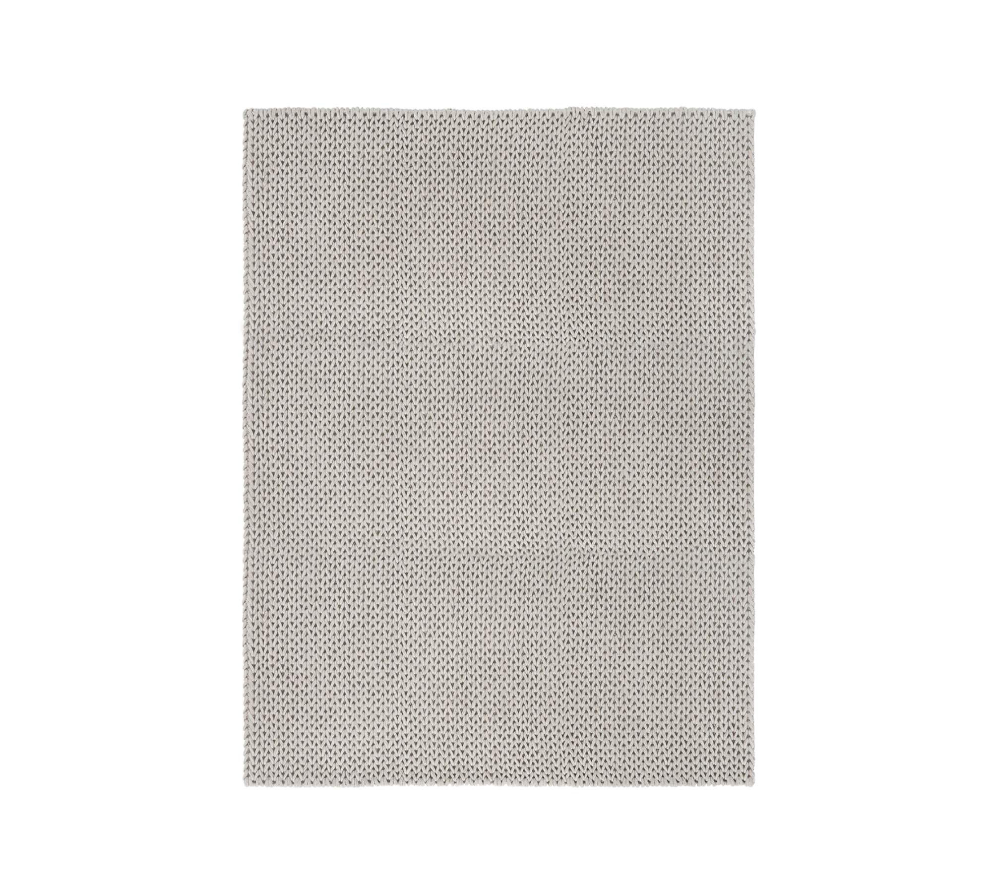 Teppich Wollfilz Grau 120 x 170 cm