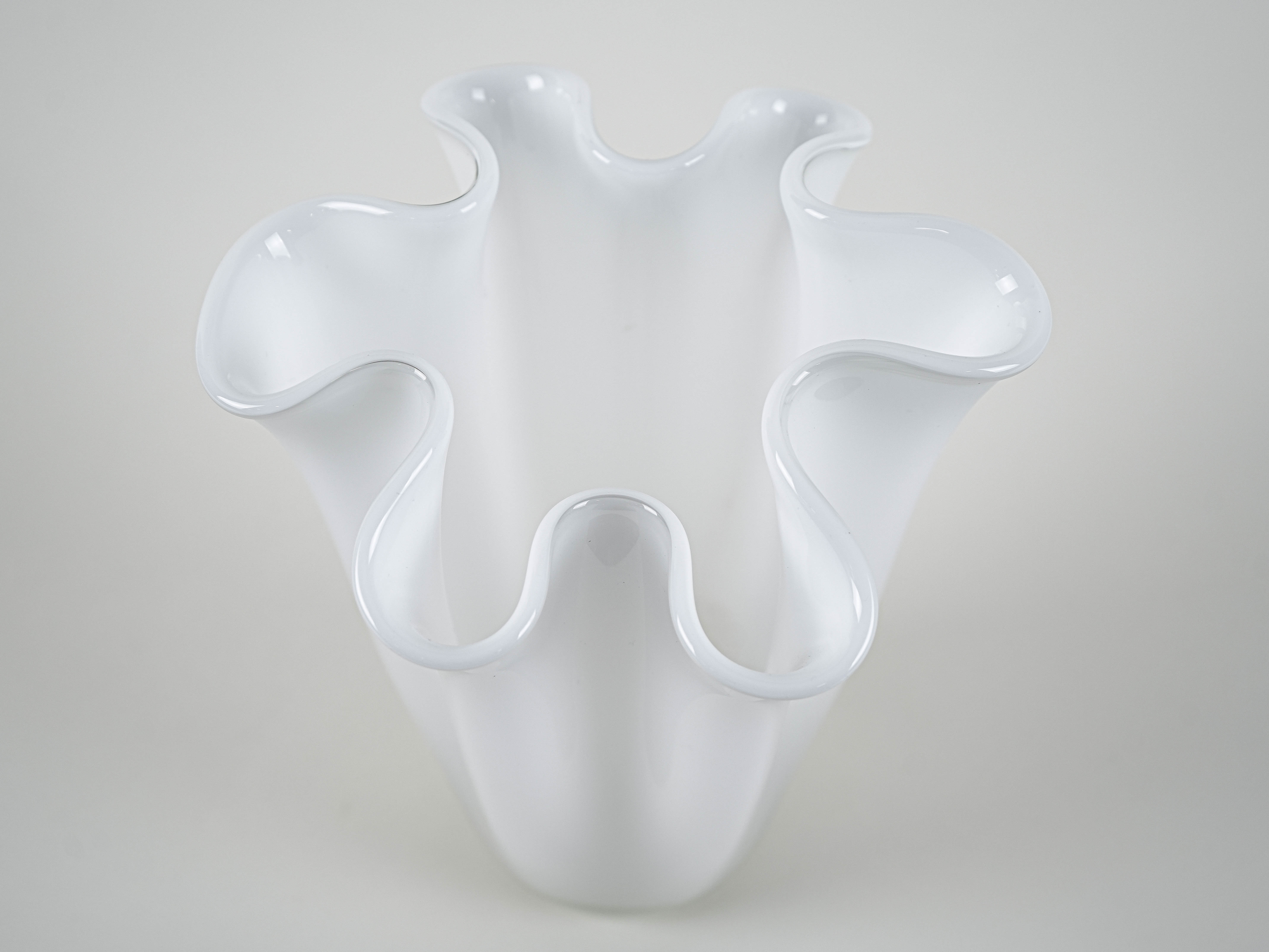 Glass vase 1970s