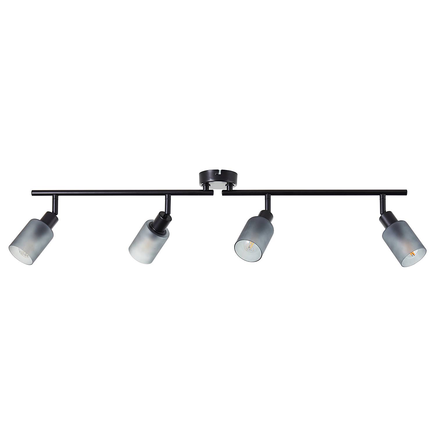 Loralie Ceiling Light Frosted Glass Iron 4-light