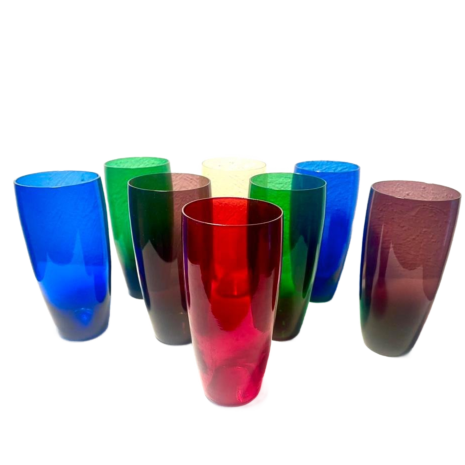 Longdrink Glass Set Multicolored